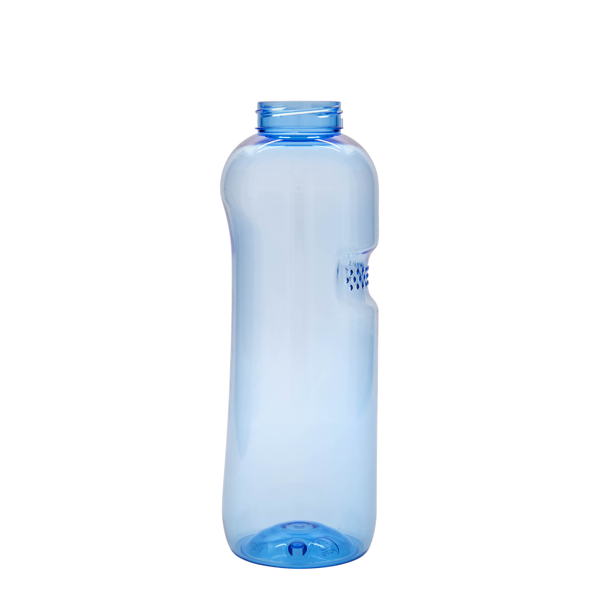1.000 ml PET lahev na pití „Kavodrink“, plast, modrá
