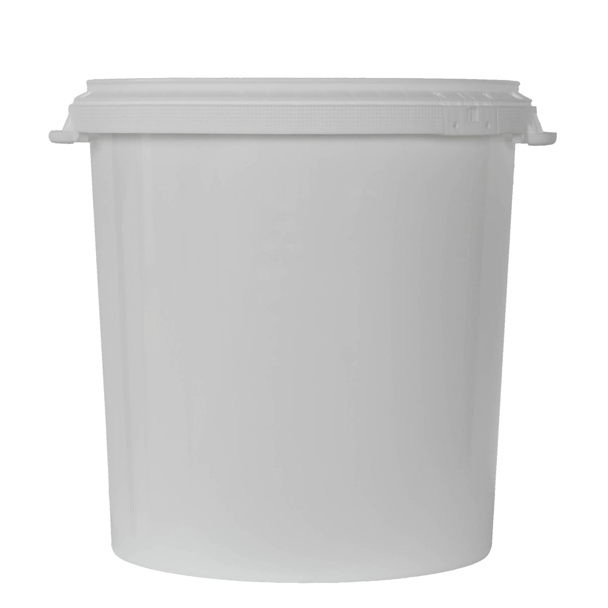 30 l kýbl, PP plast, bílý