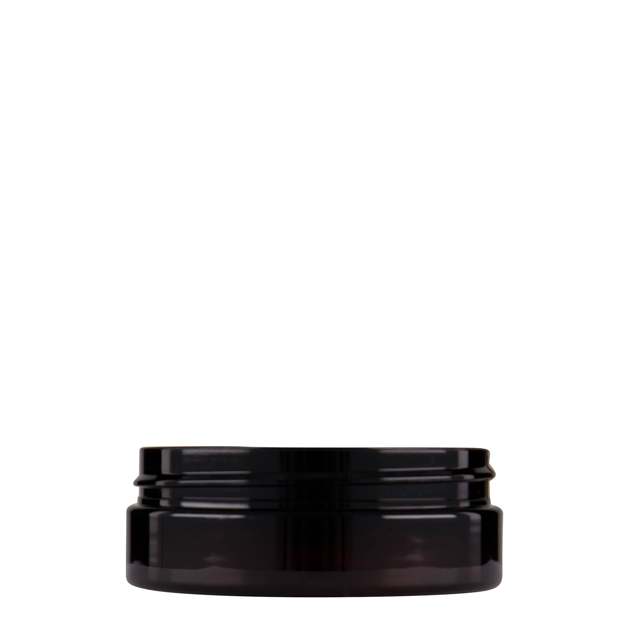 50 ml PET dóza 'Isabella', hnědá, hrdlo: 70/400