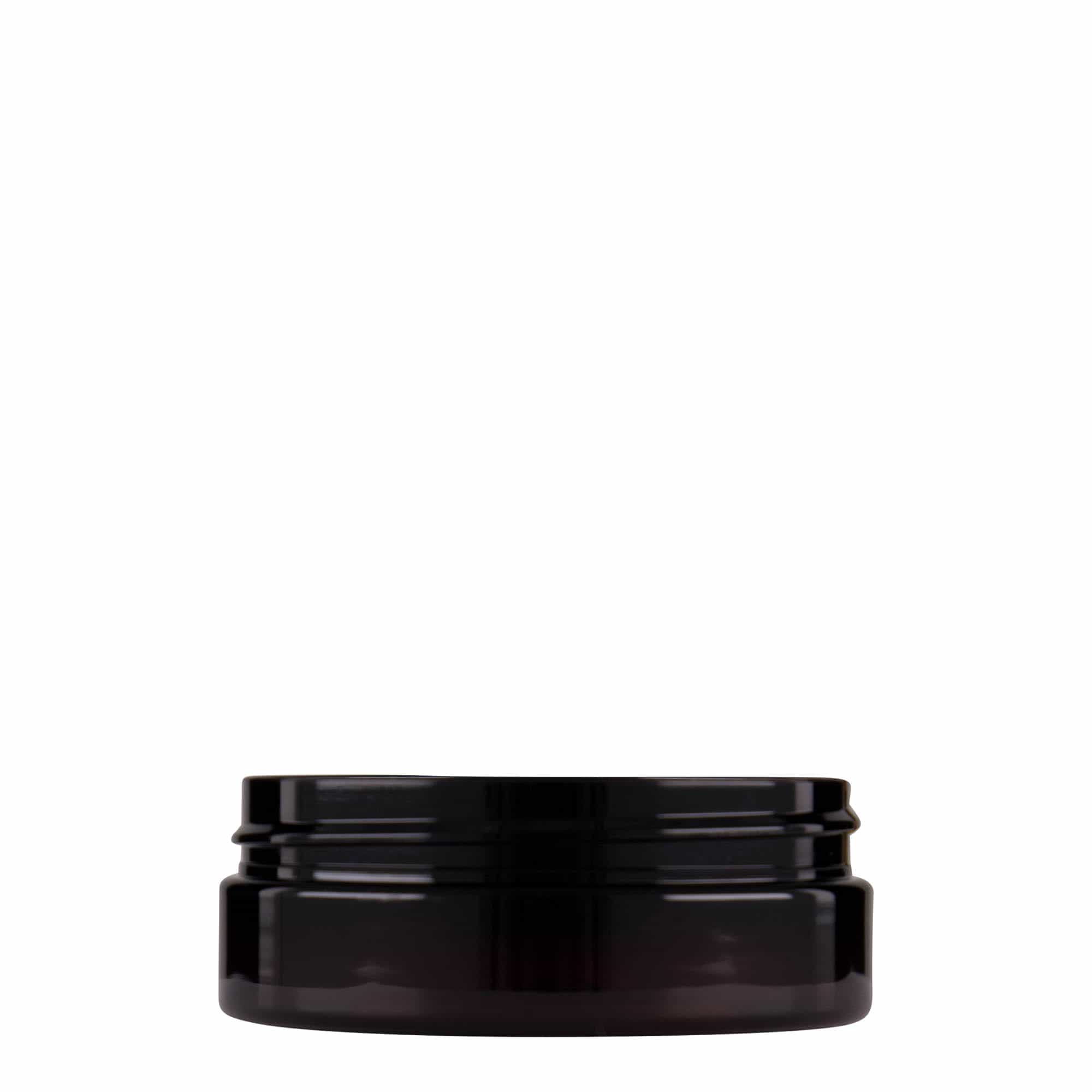 50 ml PET dóza „Isabella“, hnědá, hrdlo: 70/400