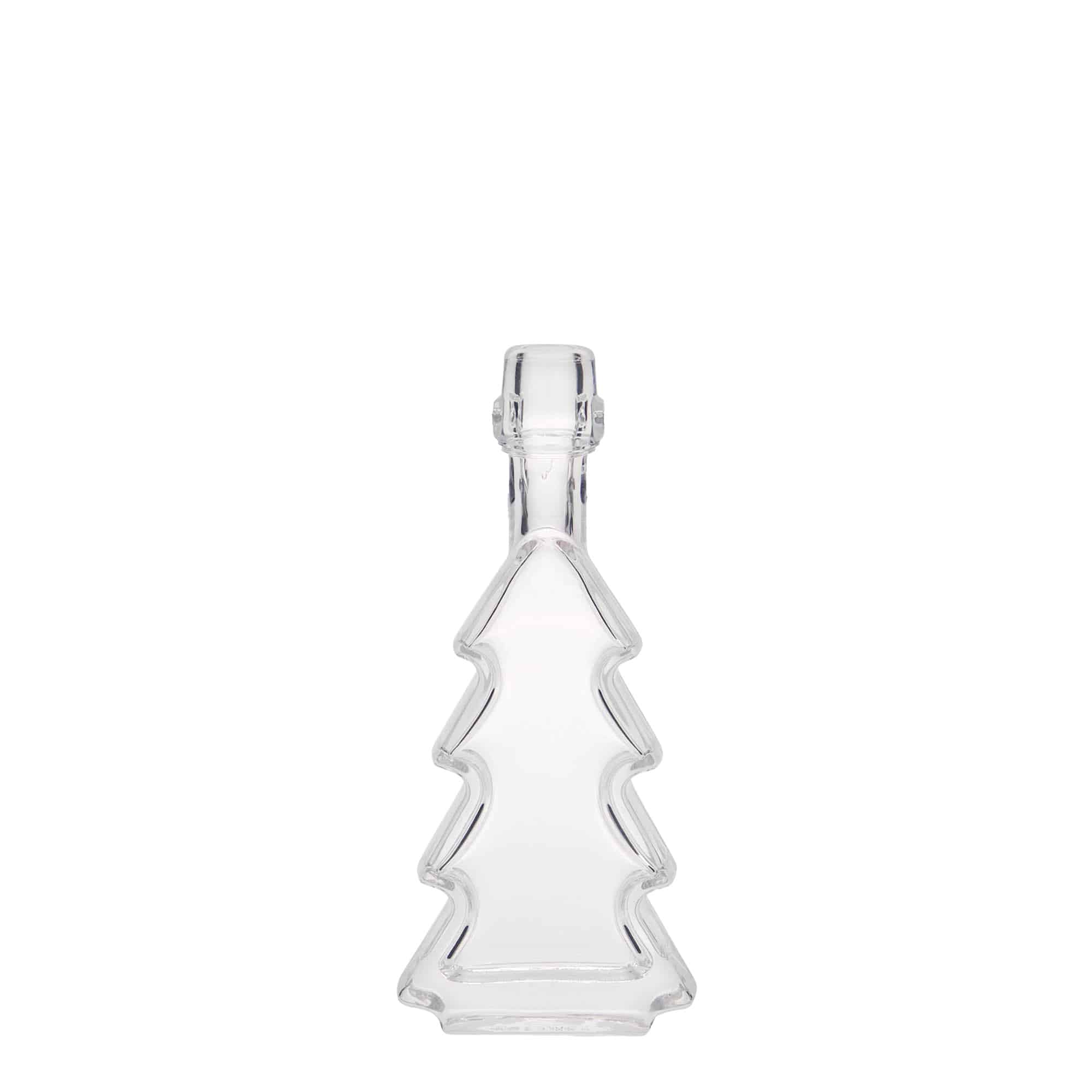 40 ml skleněná lahvička „Tannenbaum“, hrdlo: uzávěr na pákový klip