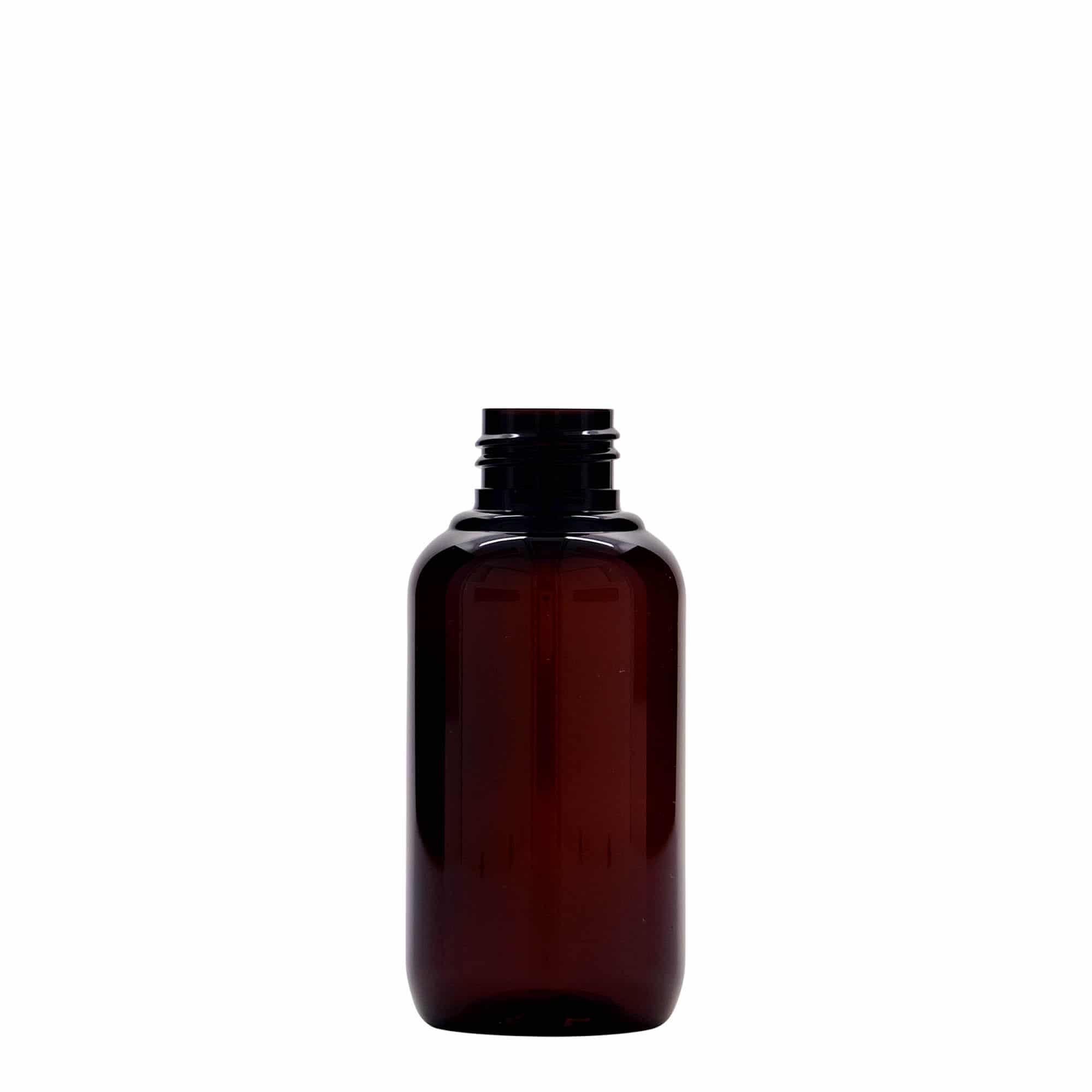 Recyklovaná plastová lahev 100 ml 'Victor's Best', PCR, hnědá, ústí: GPI 24/410 Recyklovaná plastová lahev 100 ml 'Victor's Best', PCR, hnědá, ústí: GPI 24/410