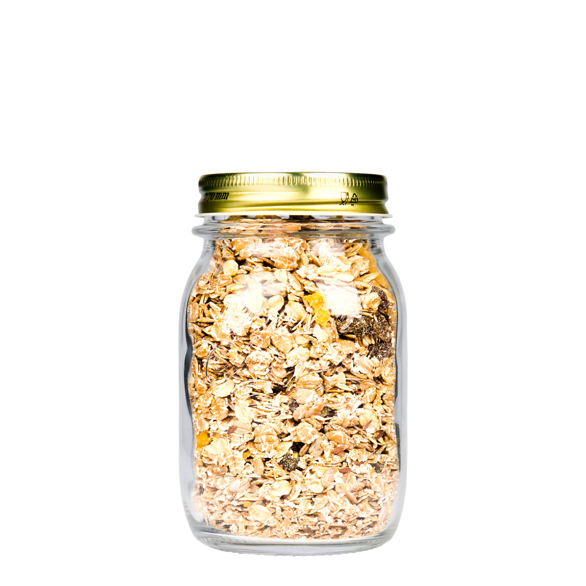 500 ml sklenice 'Quattro Stagioni', hrdlo: šroubovací uzávěr