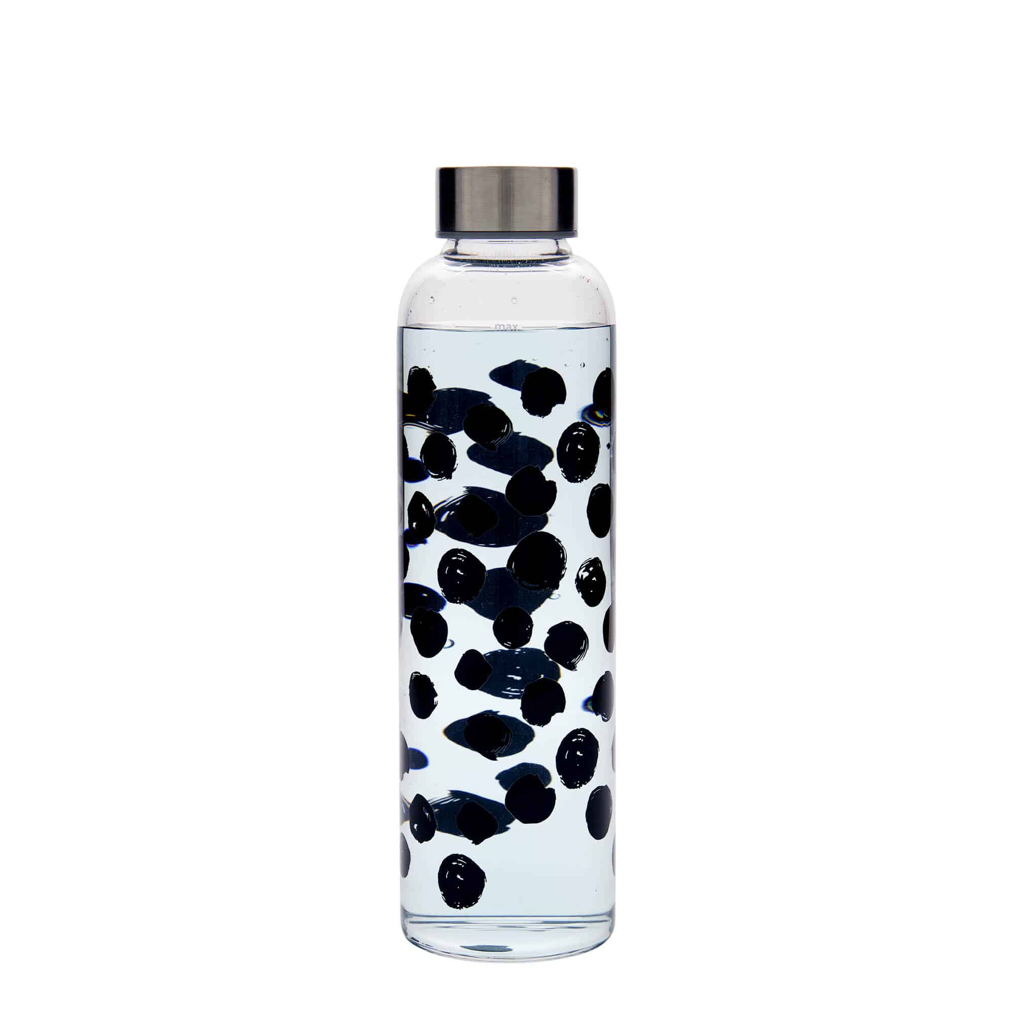 Lahev na pití 500 ml 'Perseus', motiv: černé puntíky, uzávěr: šroubovací uzávěr