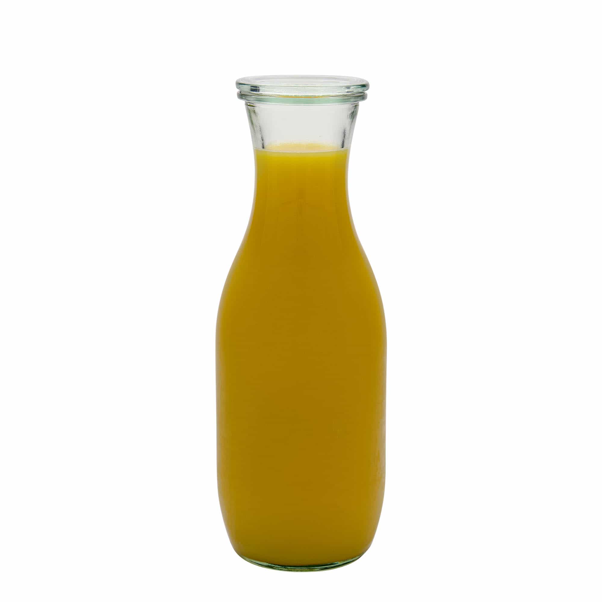 Lahev na džus WECK 1000 ml, uzávěr: kulatý okraj