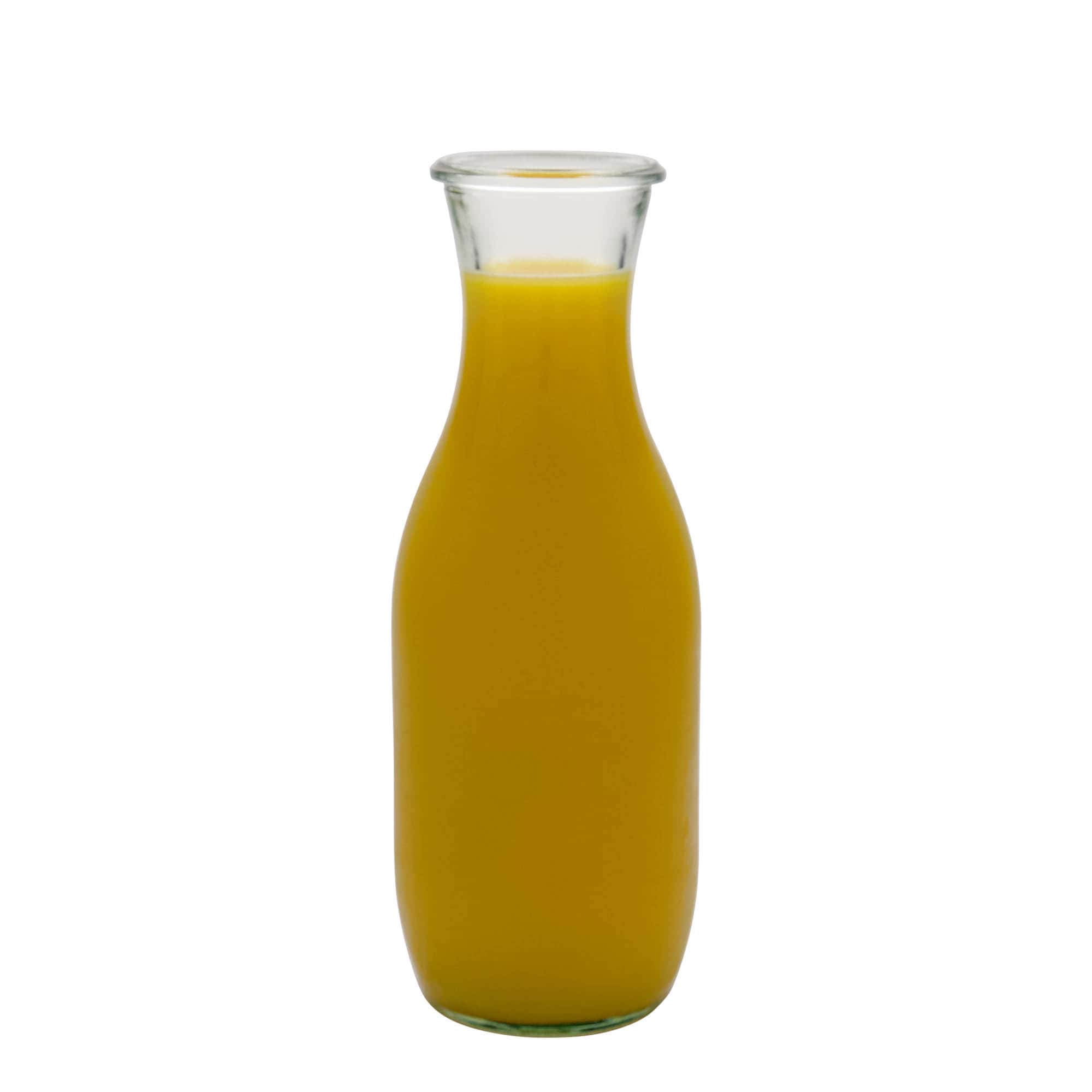 1.000 ml WECK-lahvička na šťávu #, hrdlo: kulatý okraj