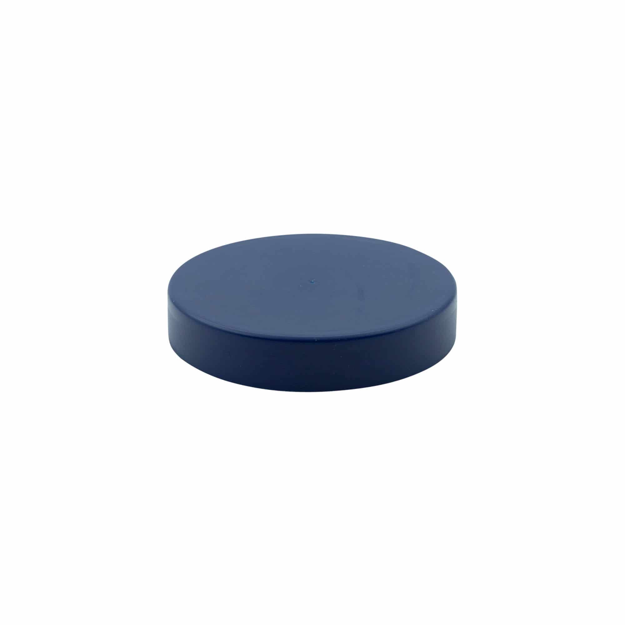 Nasazovací víko pro keramický hrnec s úzkým hrdlem, plast HDPE, modré