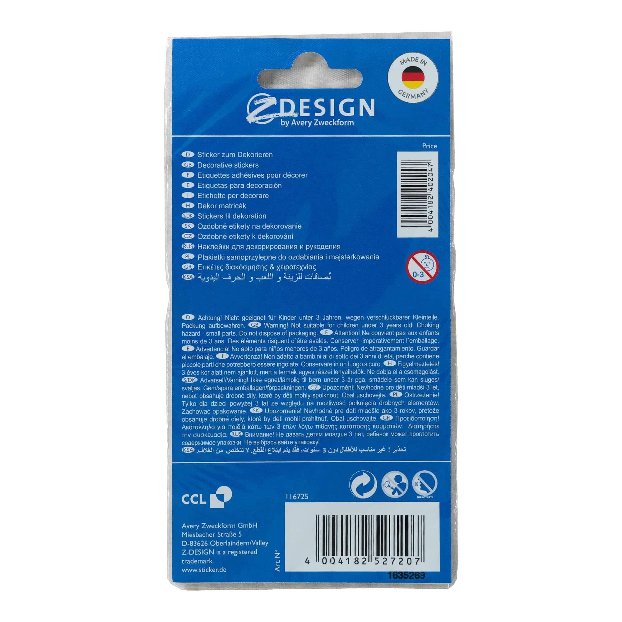 Zweckform nálepky „Vánoce“, papír, zlatá-stříbrná Zweckform nálepky „Vánoce“, papír, zlatá-stříbrná