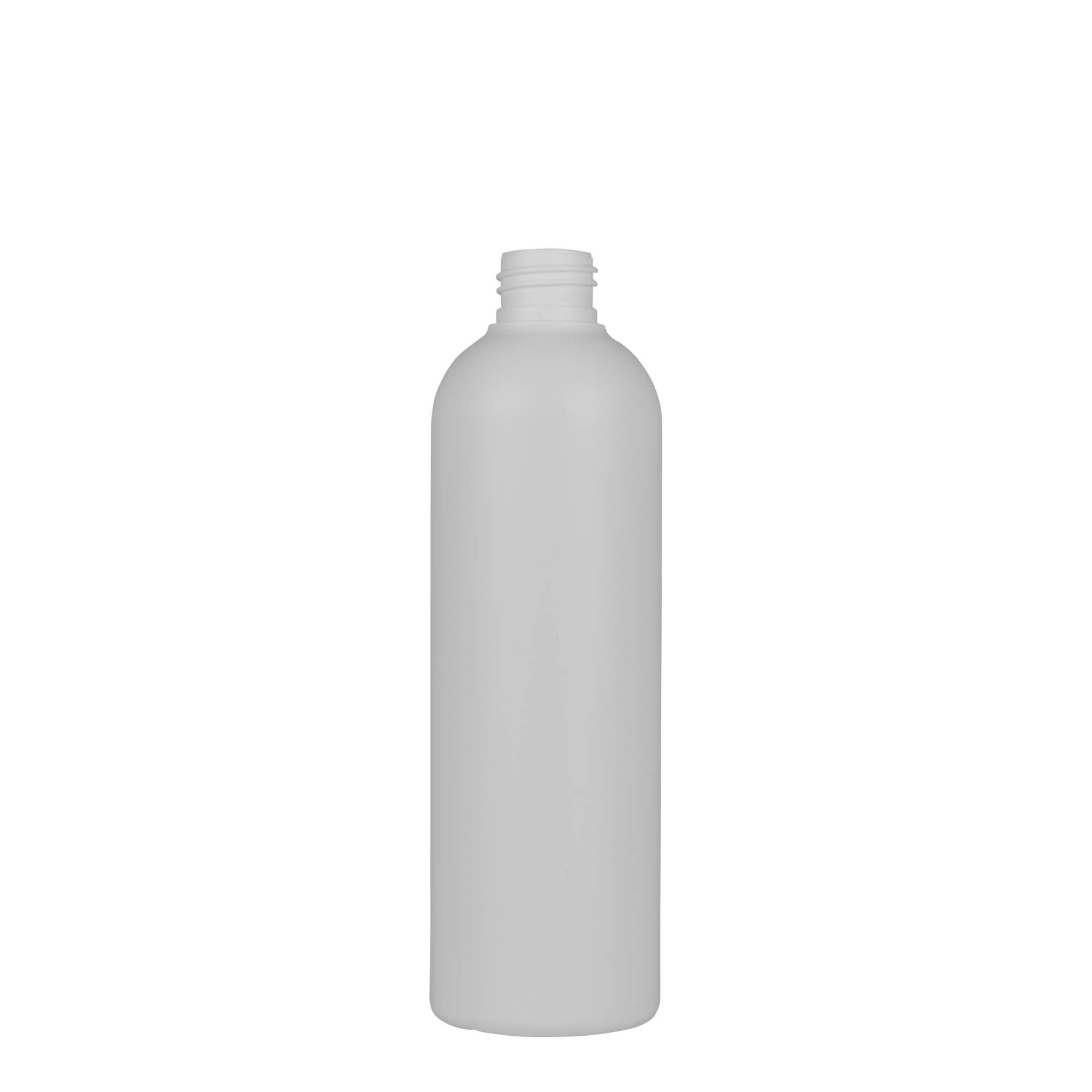300 ml plastová láhev „Tuffy“, HDPE, bílá, hrdlo: 24/410