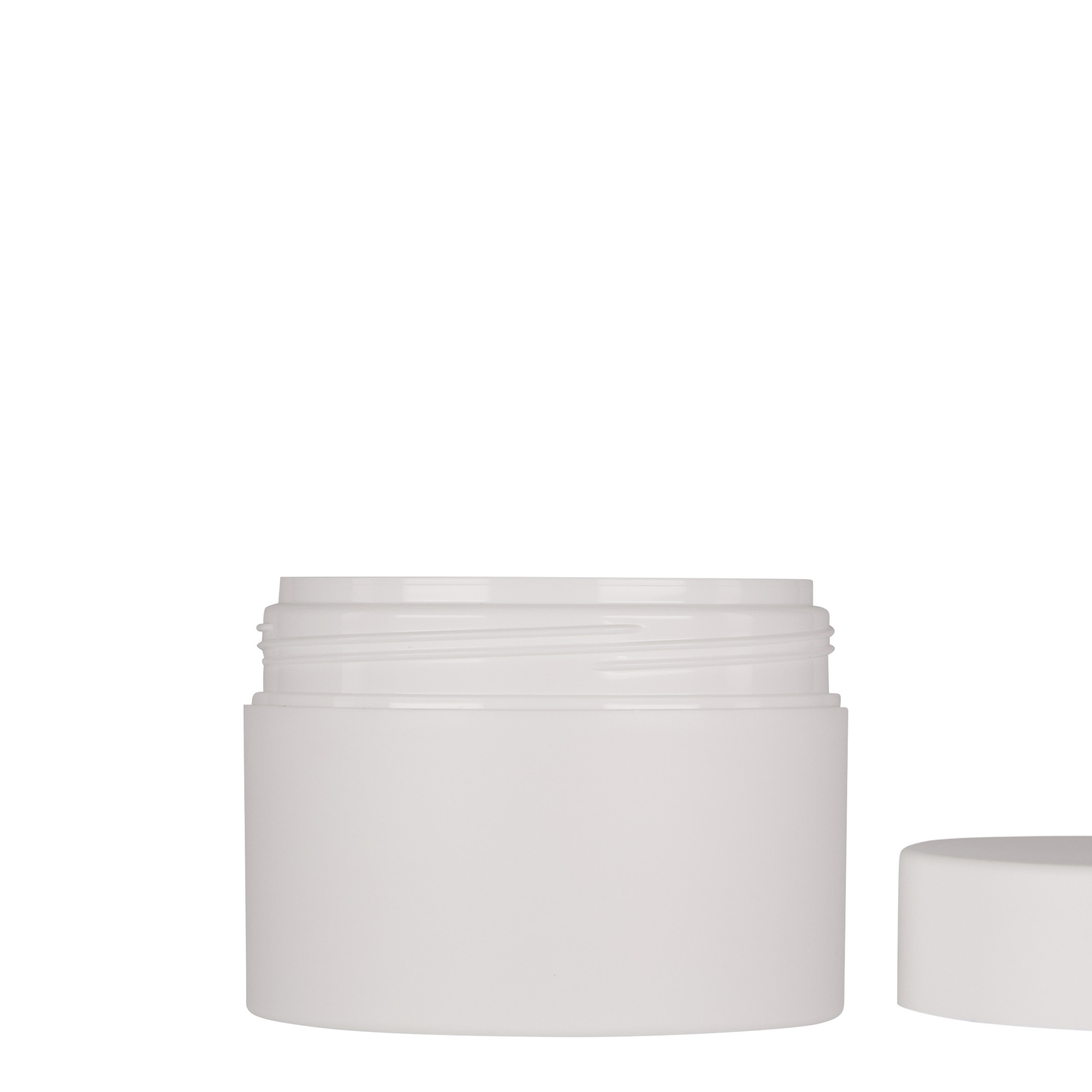 200 ml plastová dóza „Antonella“, PP, bílá, hrdlo: závitové uzávěr