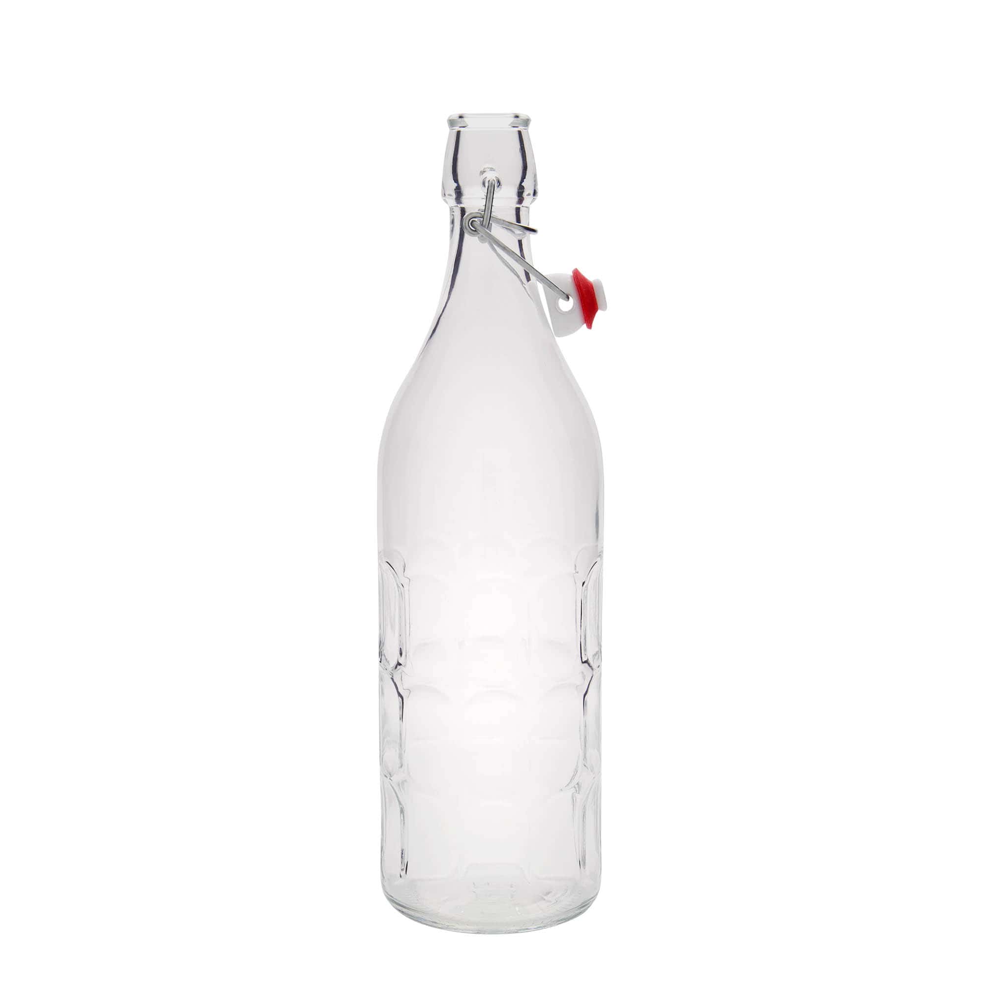 1.000 ml skleněná láhev Moresca, hrdlo: uzávěr s pákou 1.000 ml skleněná láhev Moresca, hrdlo: uzávěr s pákou