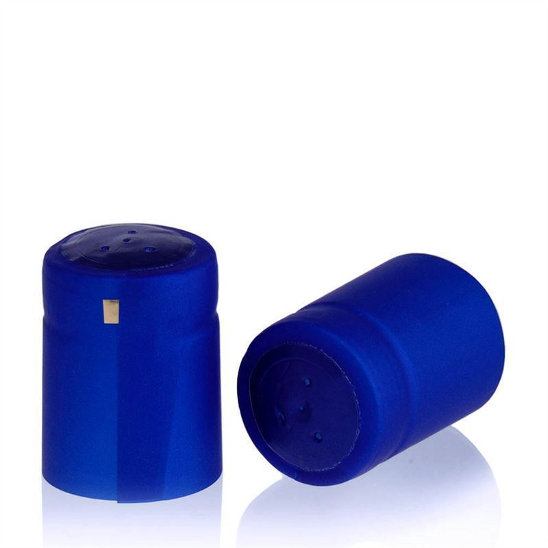 Smršťovací kapsle 32x41, plast PVC, modrá