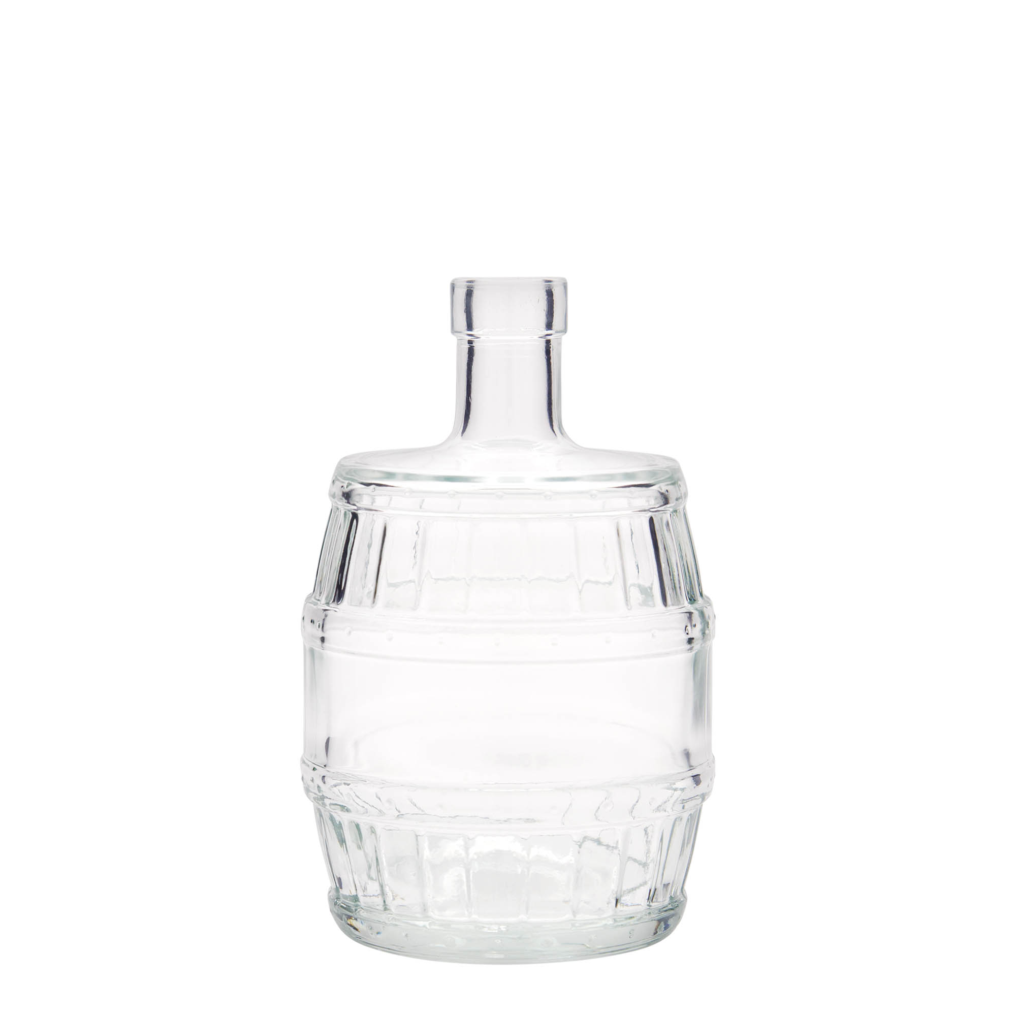 500 ml skleněná láhev „sud“, hrdlo: korek 500 ml skleněná láhev „sud“, hrdlo: korek