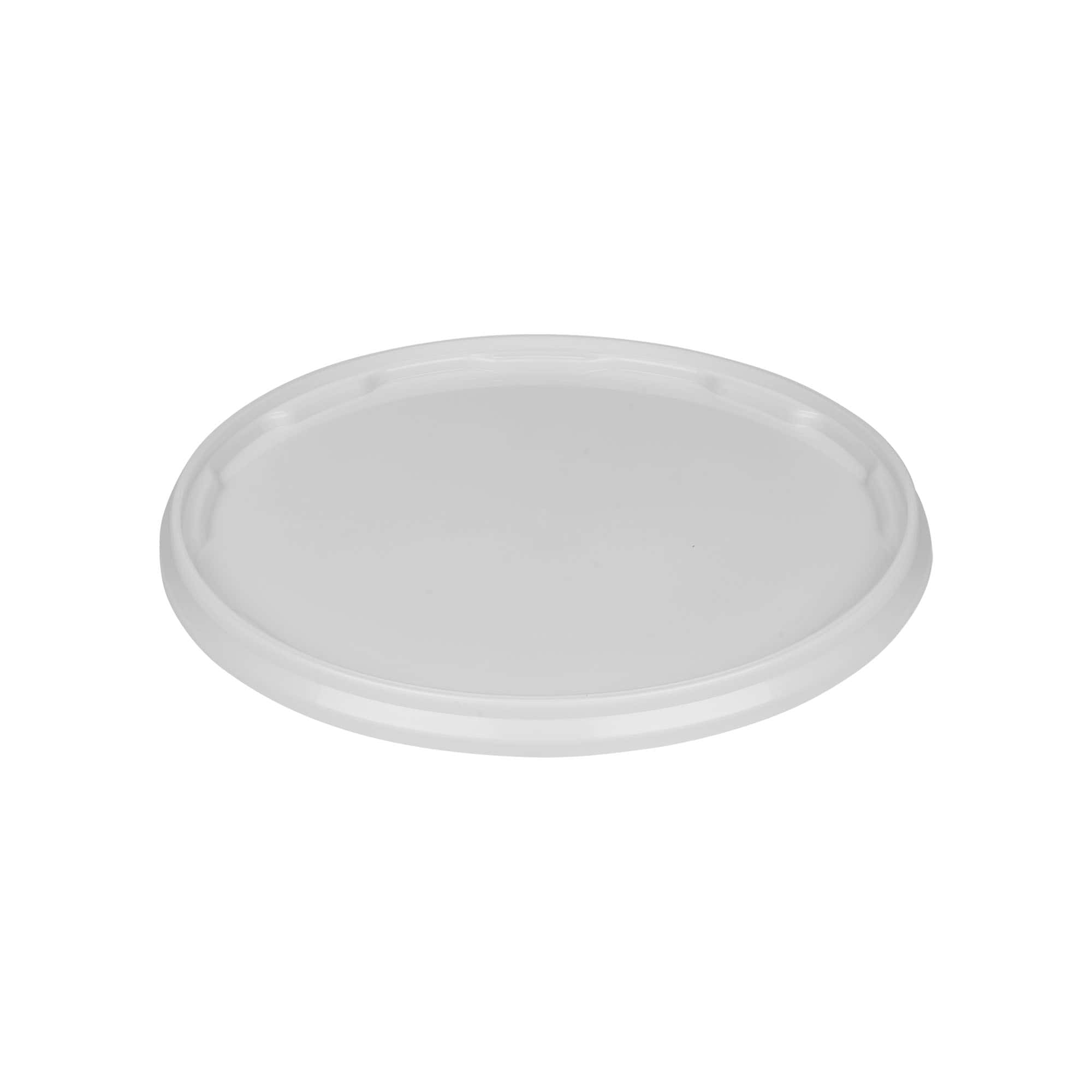 Víko na kyblík 10 l, plast PP, bílý
