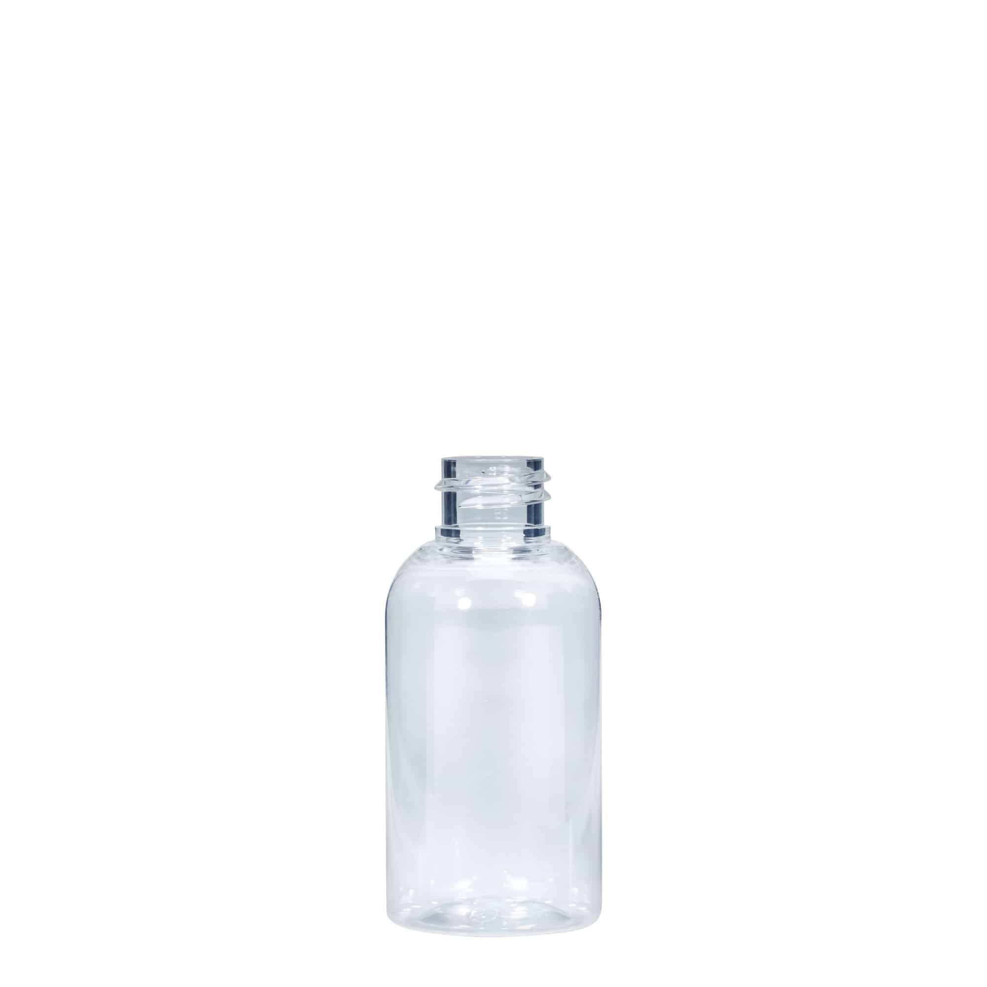50 ml PET láhev „Boston“, plast, hrdlo: 20/410