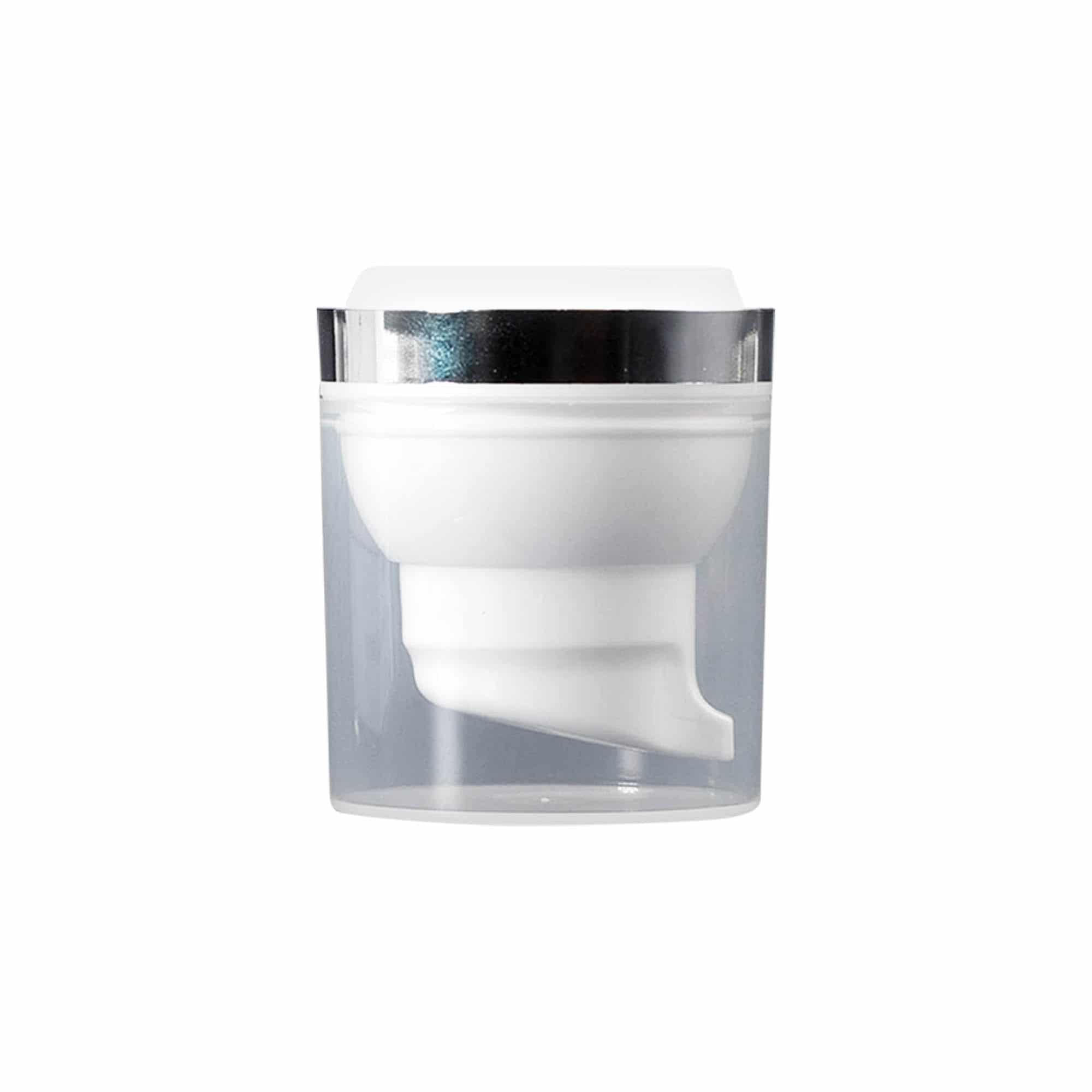 Airless dávkovací pumpa „Mezzo“, PP plast, bílá