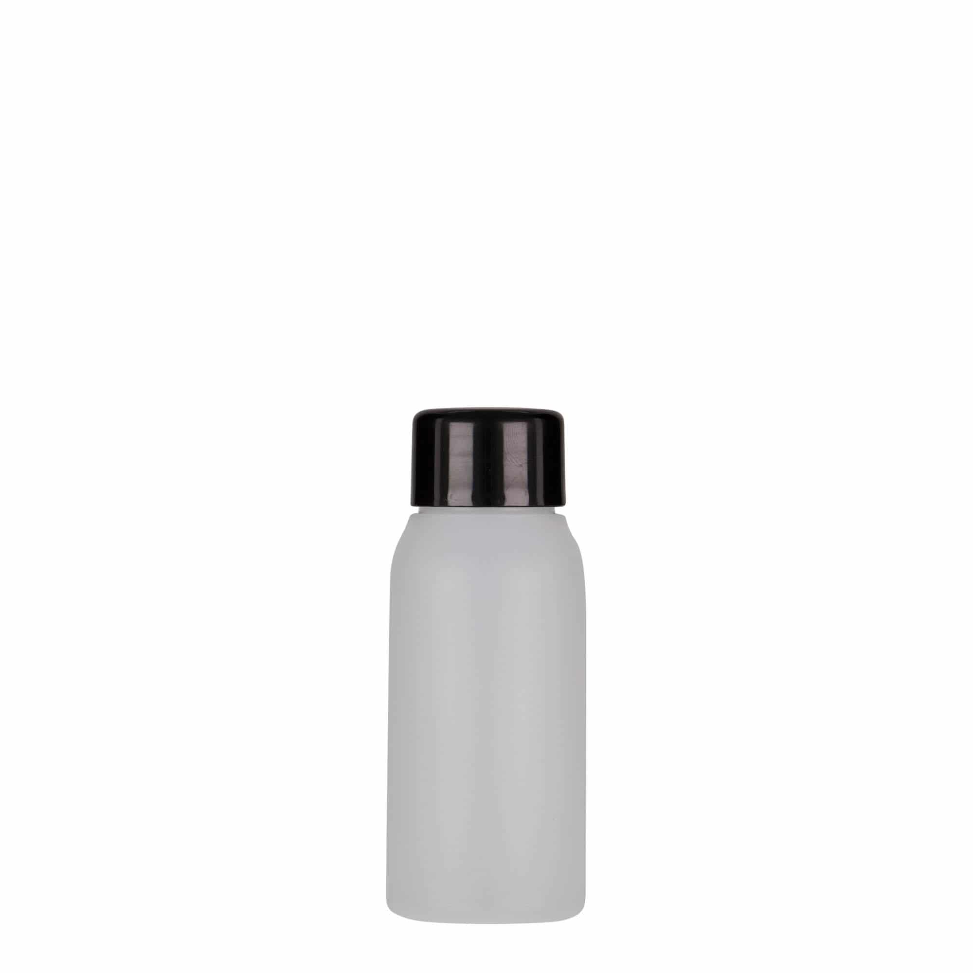 Plastová lahev 50 ml 'Tuffy', HDPE, přírodní, ústí: GPI 24/410