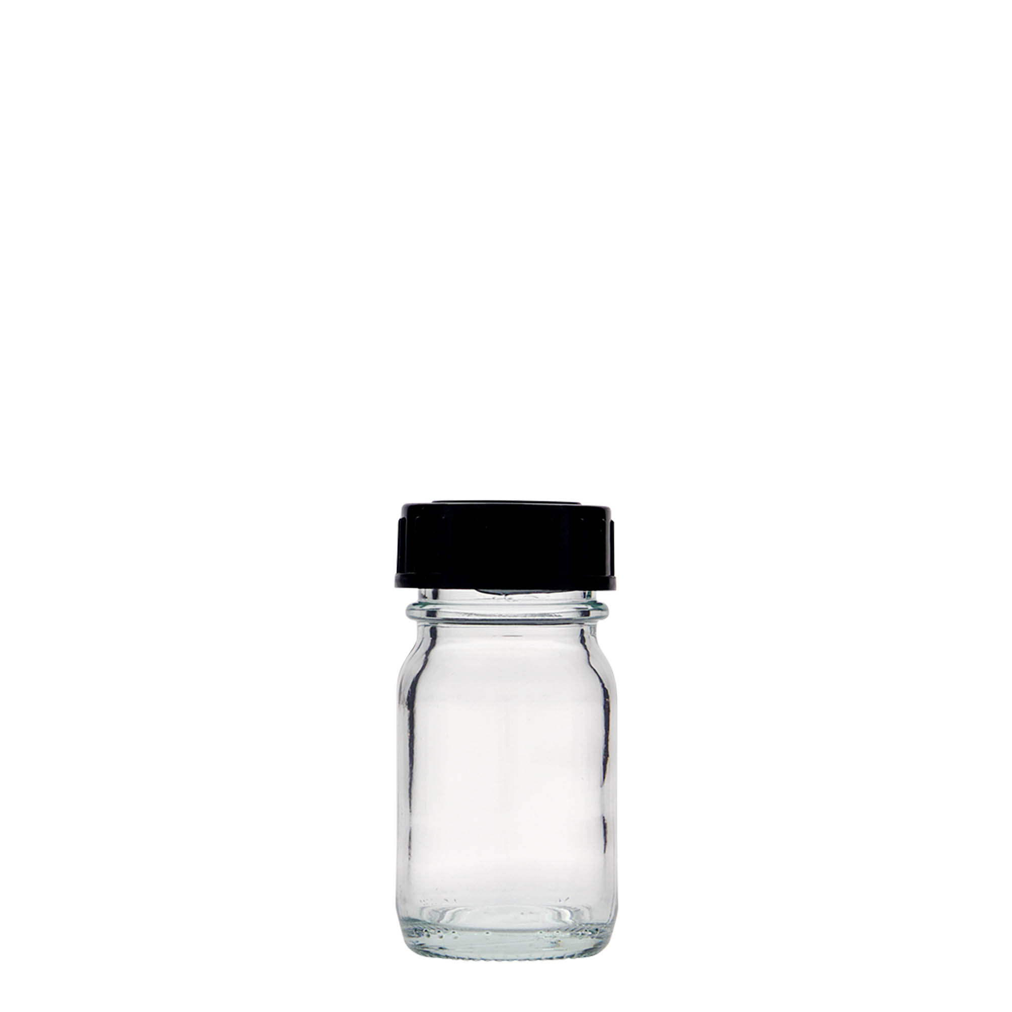 30 ml širokohrdlá láhev, hrdlo: DIN 32