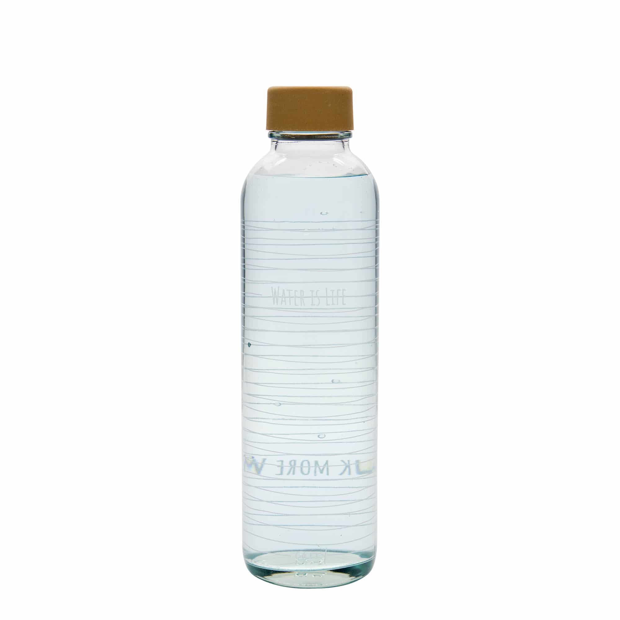 Lahev na pití 700 ml CARRY Bottle, motiv: Water is Life, uzávěr: šroubovací uzávěr