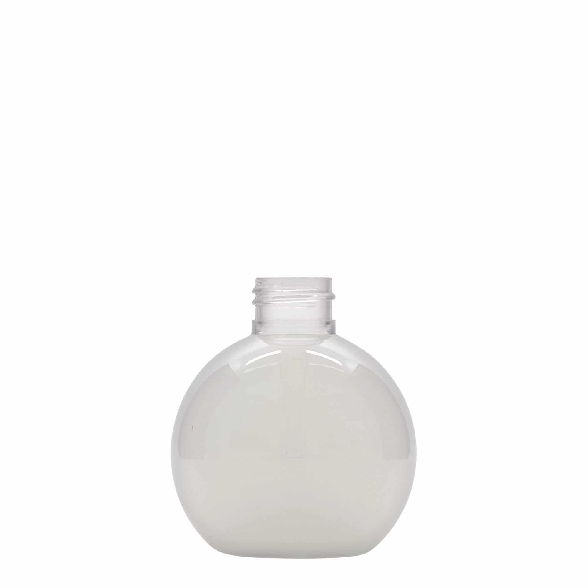PET lahev 150 ml 'Perry', kulatá, plastová, ústí: GPI 24/410