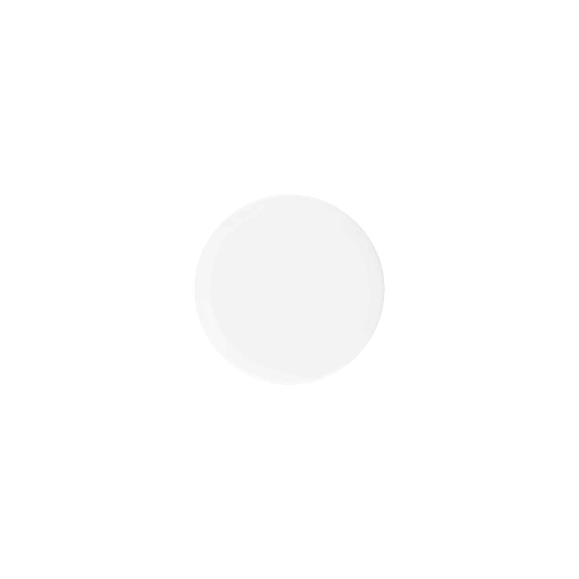 Šroubovací uzávěr 'White Line' 6ml, plast PP, bílý