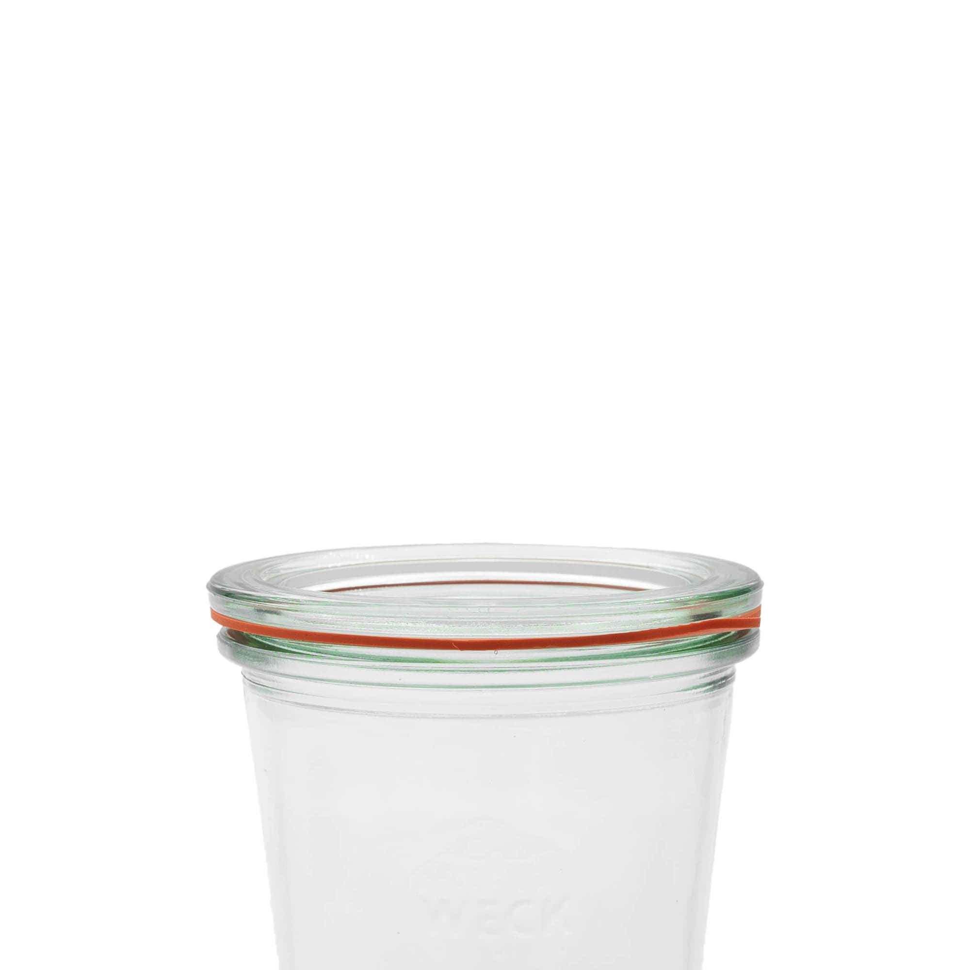 WECK-zavařovací kroužek RR80, červený, hrdlo: kulatý okraj