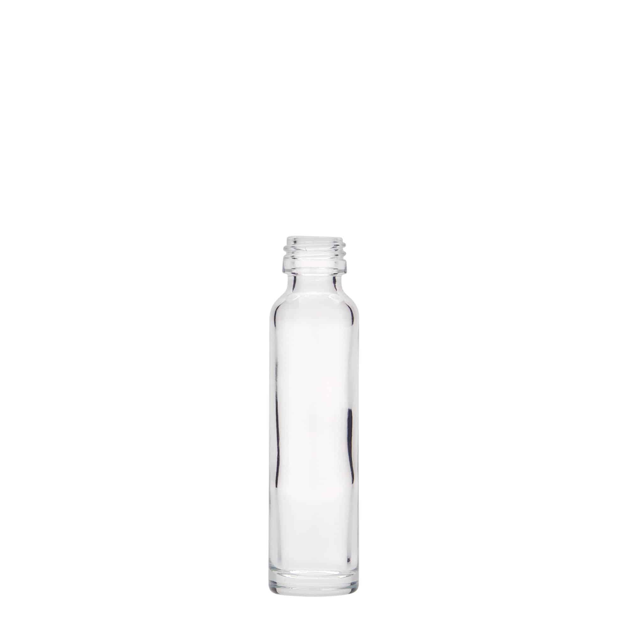 20 ml lahev s úchopem, sklo, hrdlo: PP 18