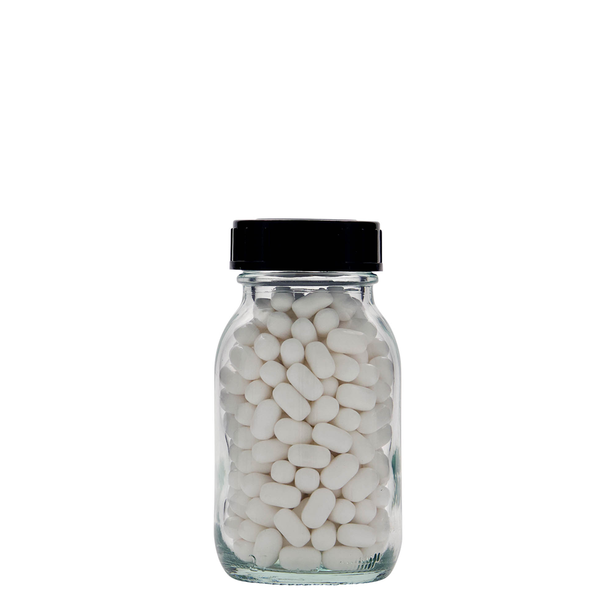 125 ml širokohrdlá sklenice, hrdlo: DIN 40 125 ml širokohrdlá sklenice, hrdlo: DIN 40