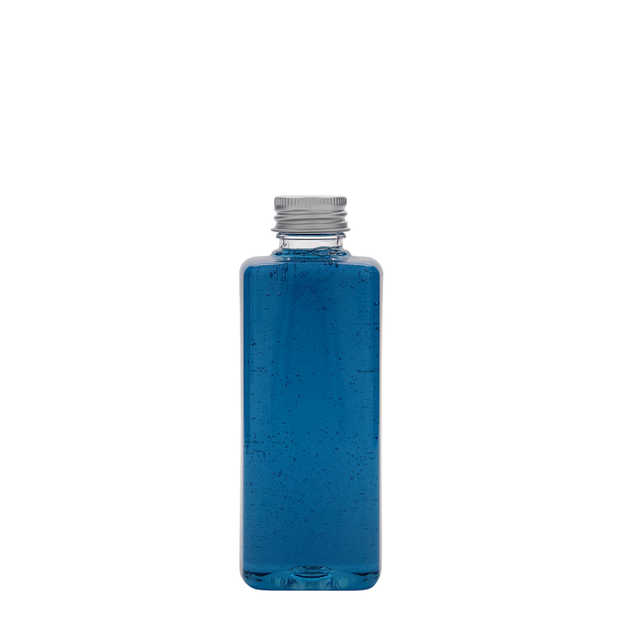 200 ml PET láhev 'Karl', čtvercová, plast, hrdlo: 24/410