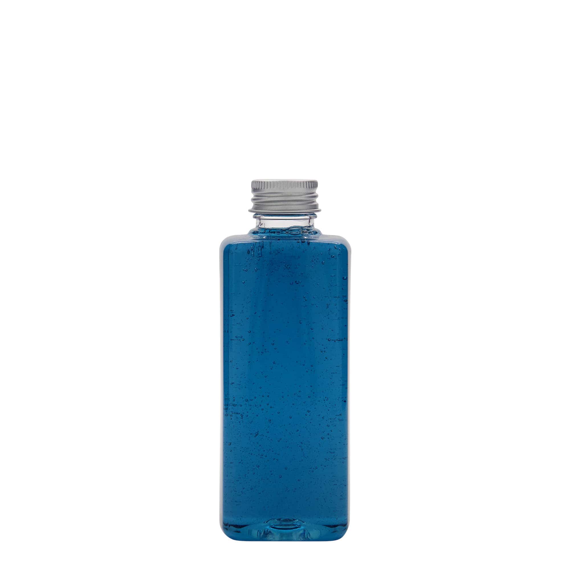 200 ml PET láhev 'Karl', čtvercová, plast, hrdlo: 24/410
