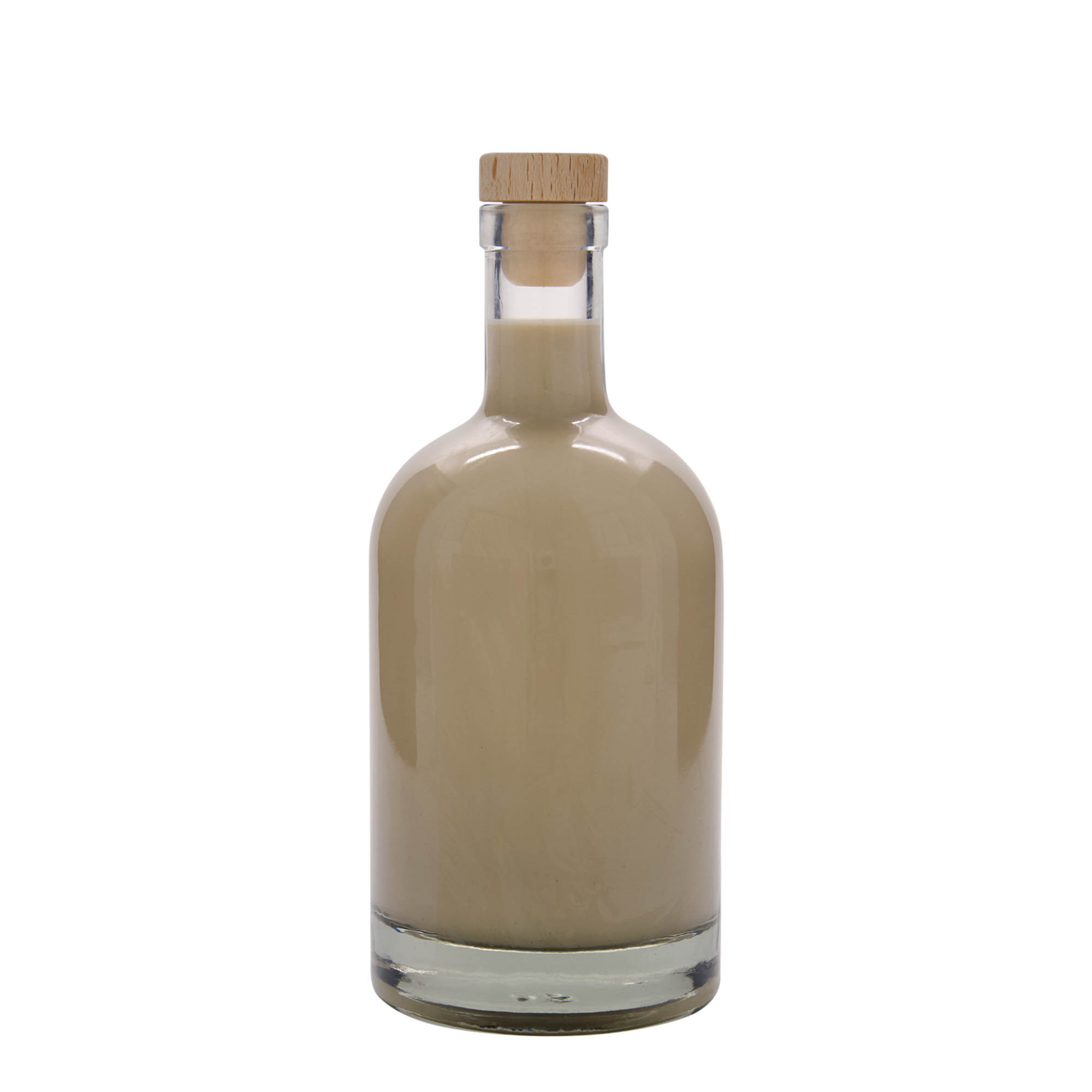 700 ml skleněná láhev 'First Class', hrdlo: korkové