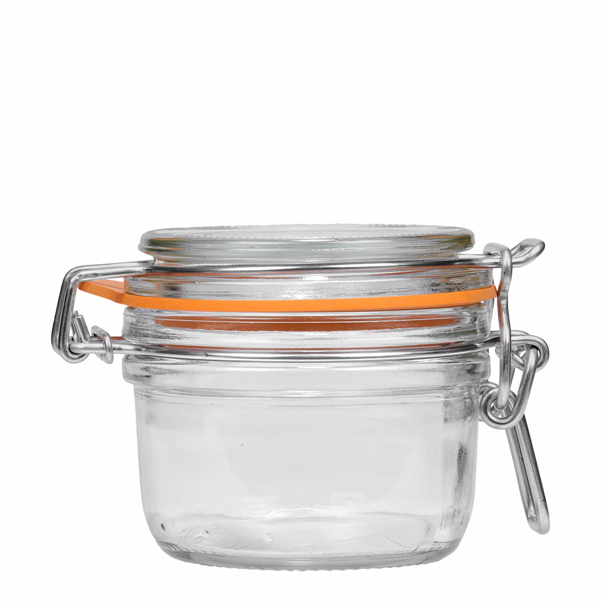 Sklenice s drátěným uzávěrem 125 ml 'Le Parfait Super Terrine', uzávěr: drátěný uzávěr Sklenice s drátěným uzávěrem 125 ml 'Le Parfait Super Terrine', uzávěr: drátěný uzávěr
