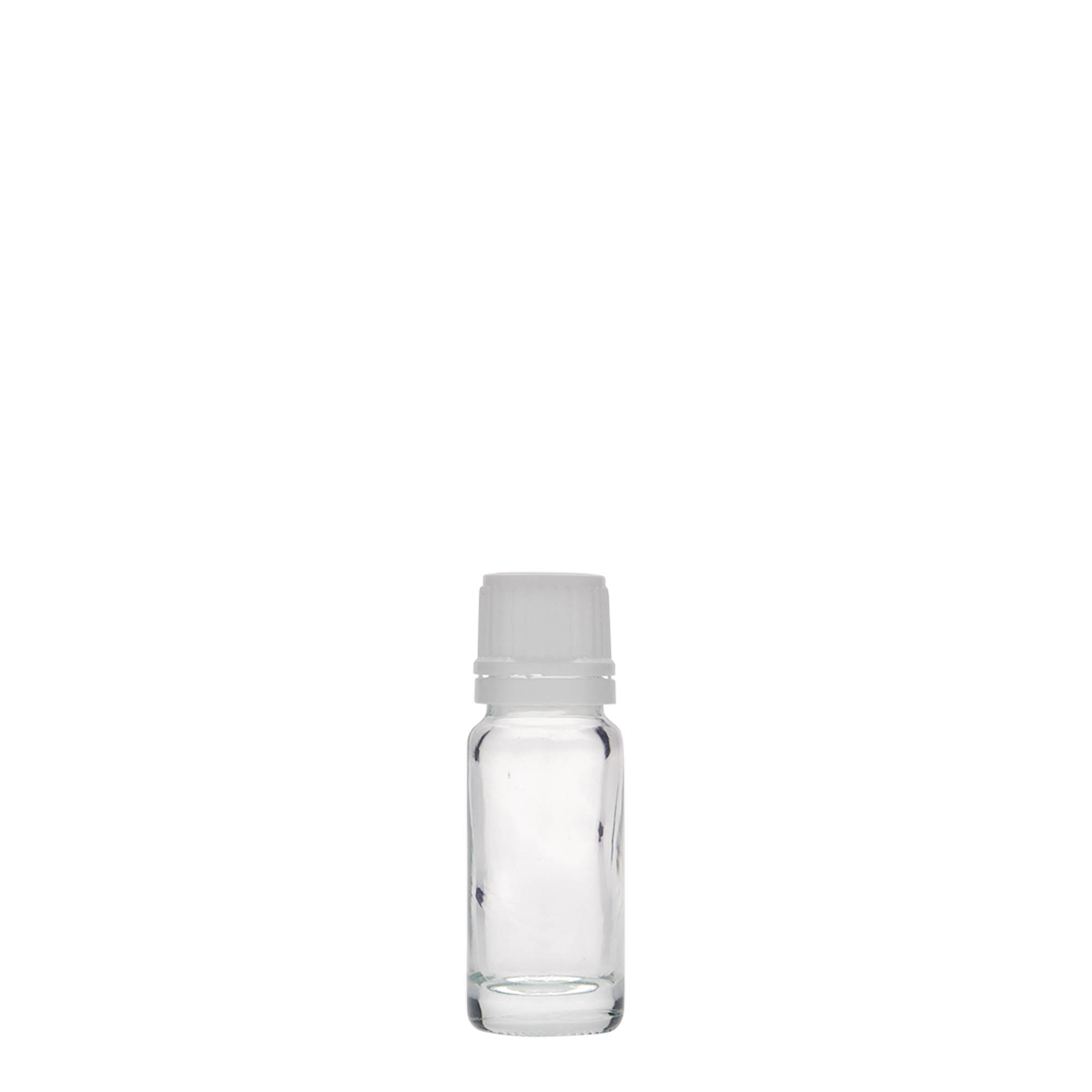 10 ml lékovka, sklo, hrdlo: DIN 18 10 ml lékovka, sklo, hrdlo: DIN 18