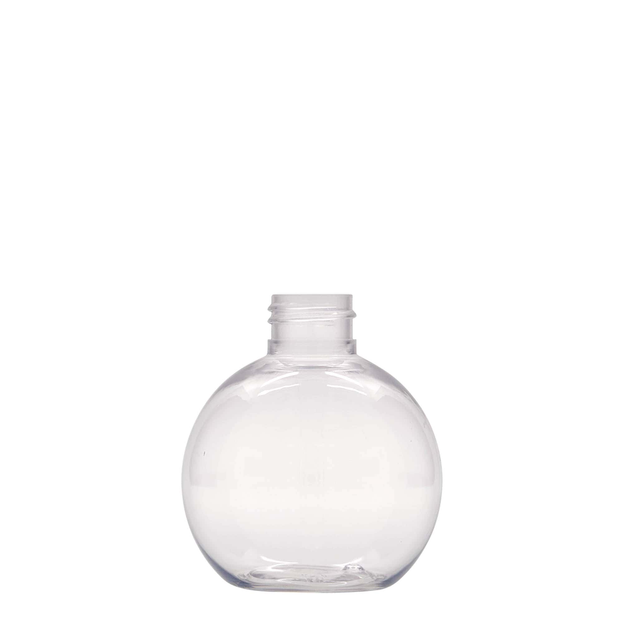 150 ml PET láhev „Perry“, kulatá, plast, hrdlo: 24/410