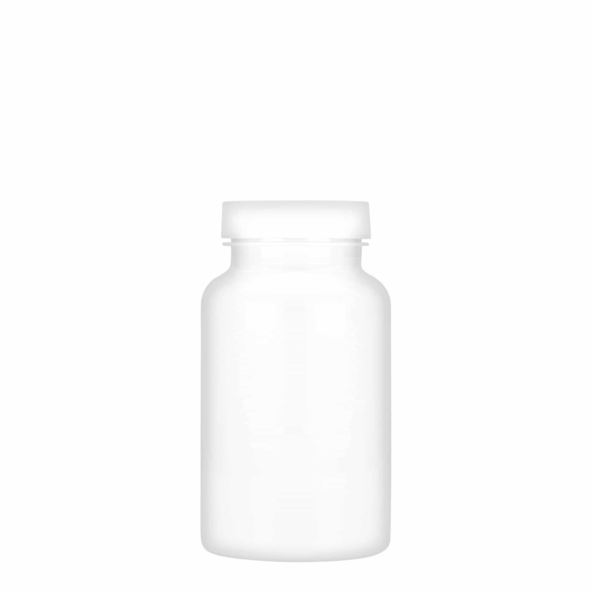 PET dóza 200 ml, plast, bílá, uzávěr: GPI 45/400