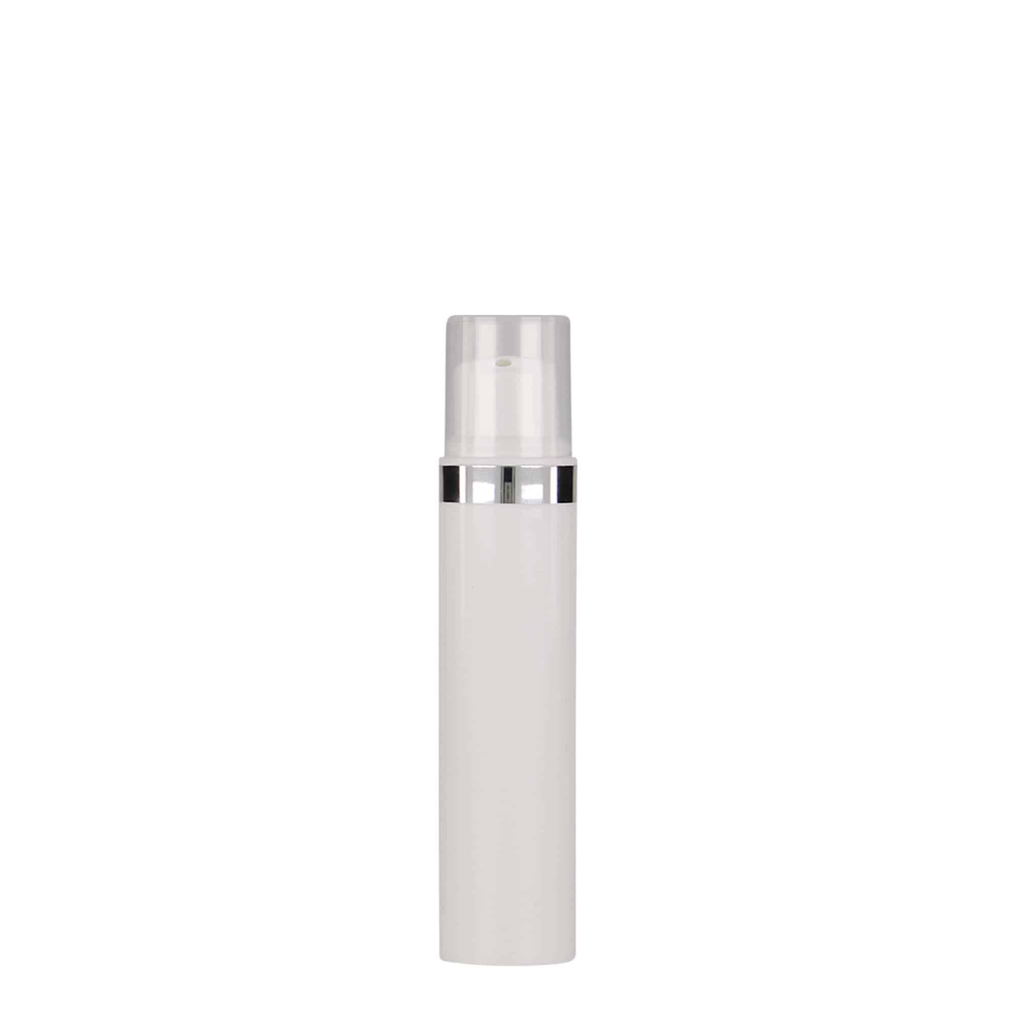 Bezvzduchový dávkovač 15 ml 'Nano', plast PP, bílý