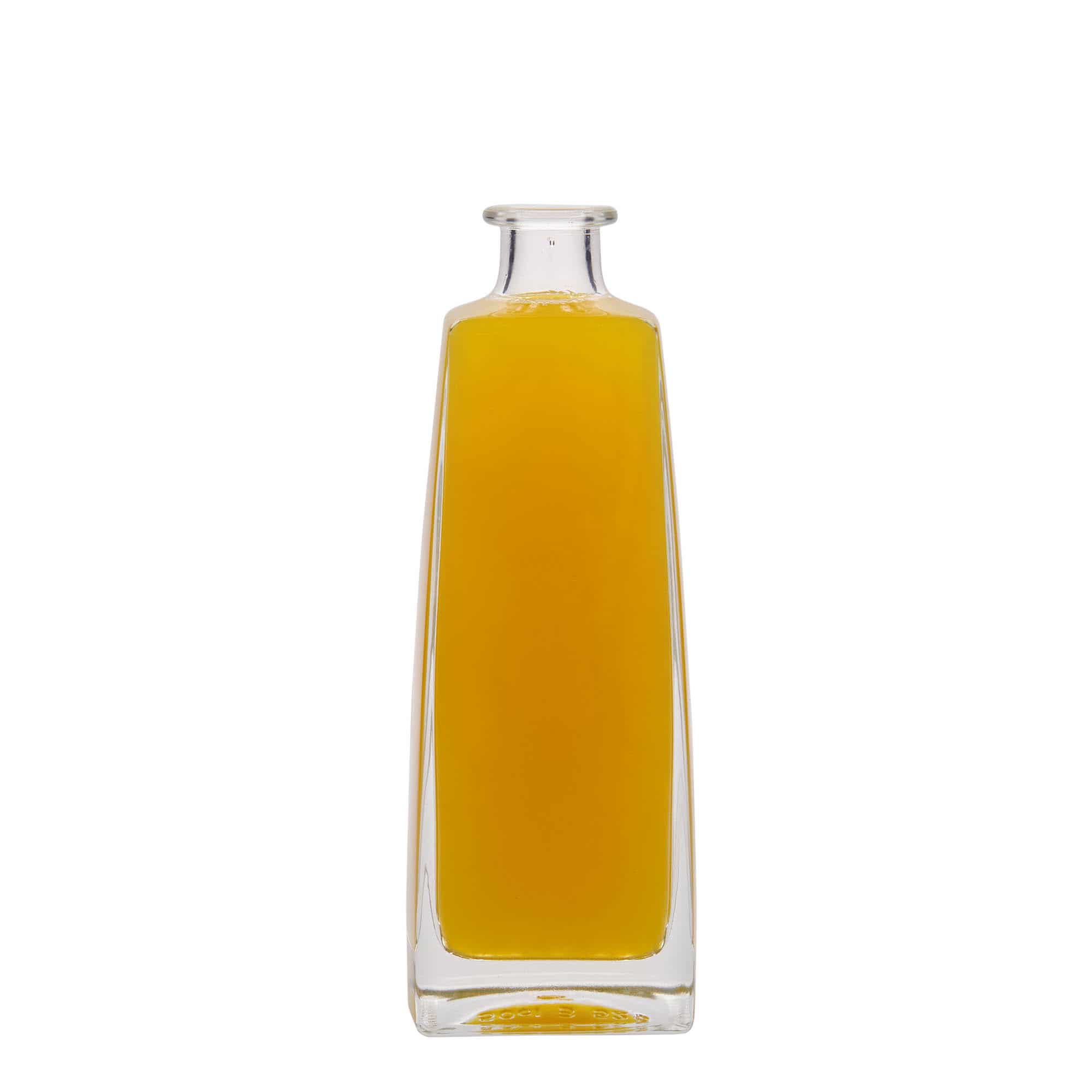 Skleněná lahev 500 ml 'Timmy', hranatá, uzávěr: korek