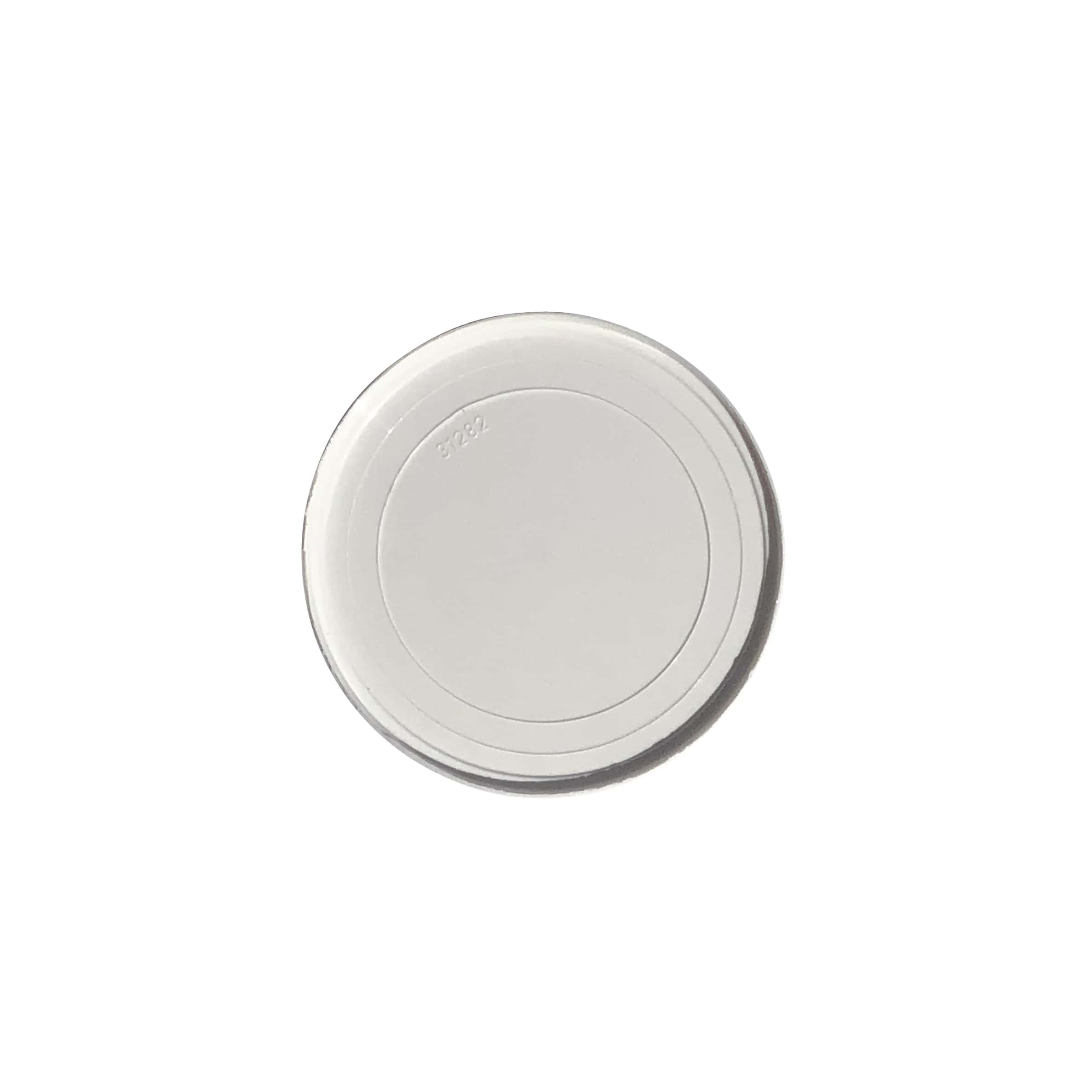 Krycí kolečko pro 50 ml 'Bianca', plast PP, bílé