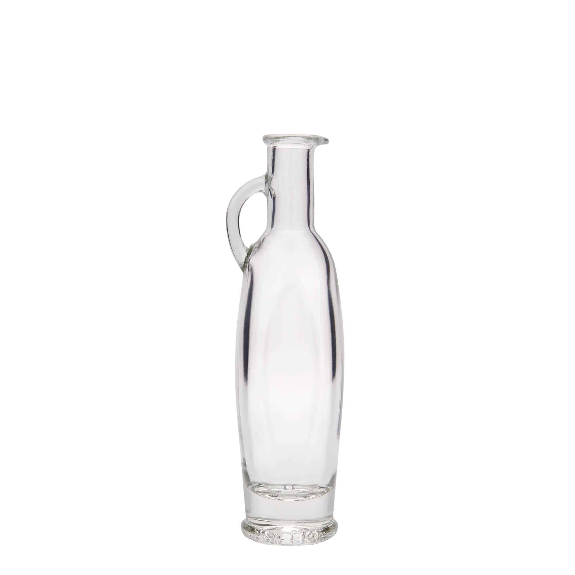 Skleněná lahev 100 ml 'Eleganta', oválná, uzávěr: korek Skleněná lahev 100 ml 'Eleganta', oválná, uzávěr: korek