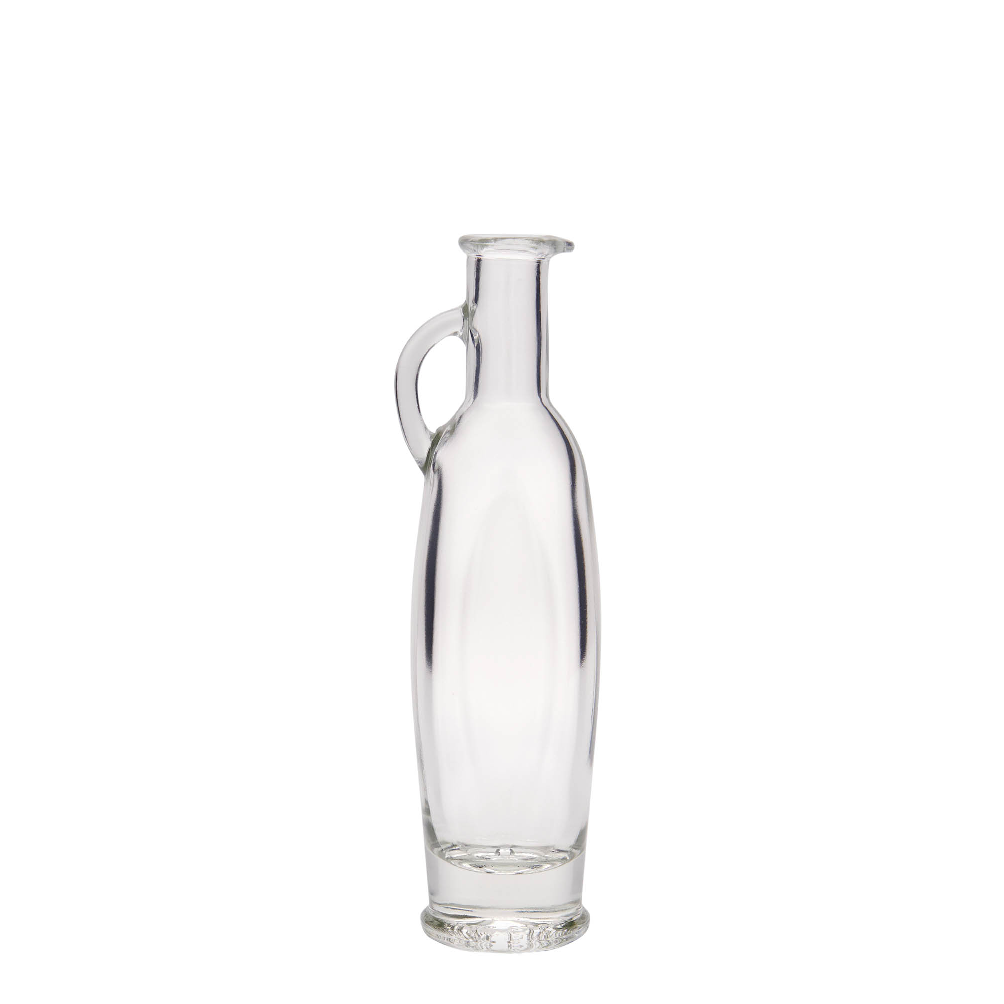 100ml skleněná lahvička 'Eleganta', oválná, hrdlo: korek 100ml skleněná lahvička 'Eleganta', oválná, hrdlo: korek