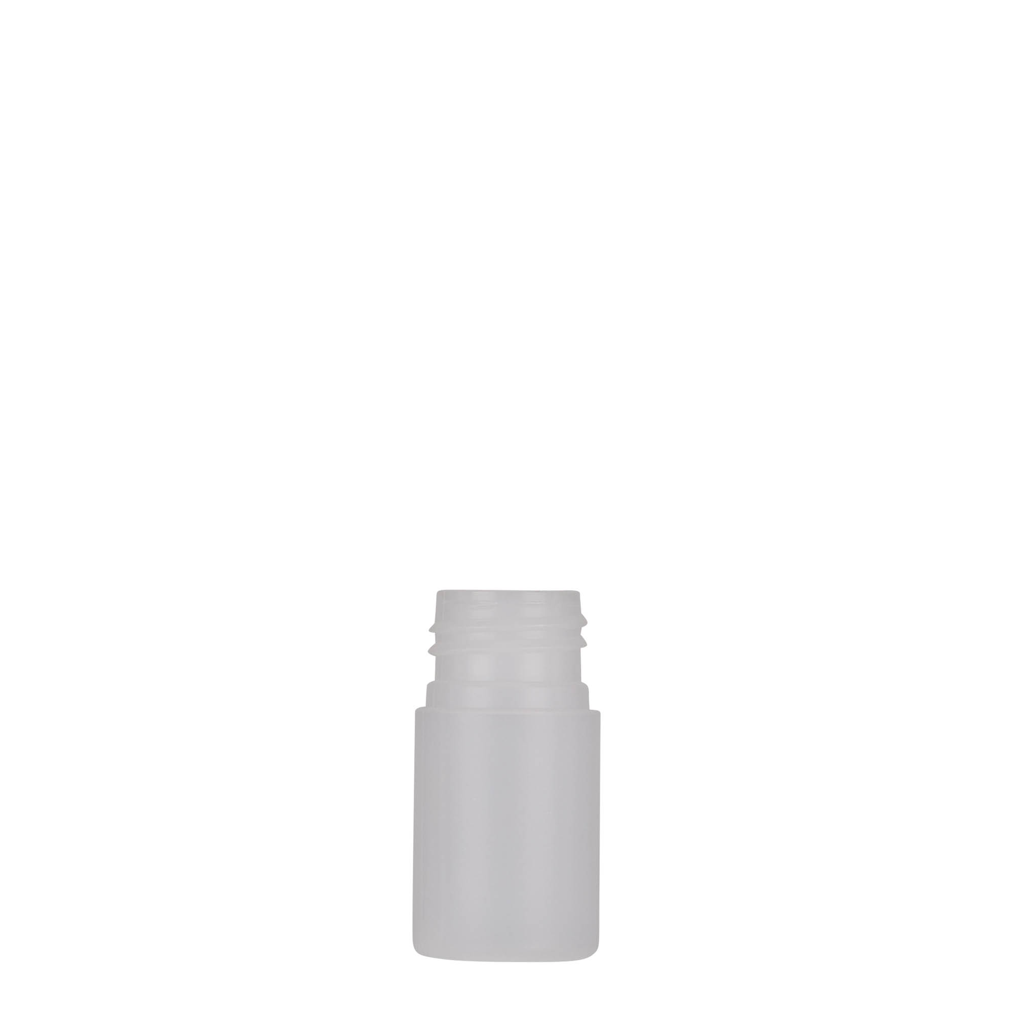 15 ml plastová lahvička 'Tuffy', HDPE, přírodní, hrdlo: 24/410 15 ml plastová lahvička 'Tuffy', HDPE, přírodní, hrdlo: 24/410