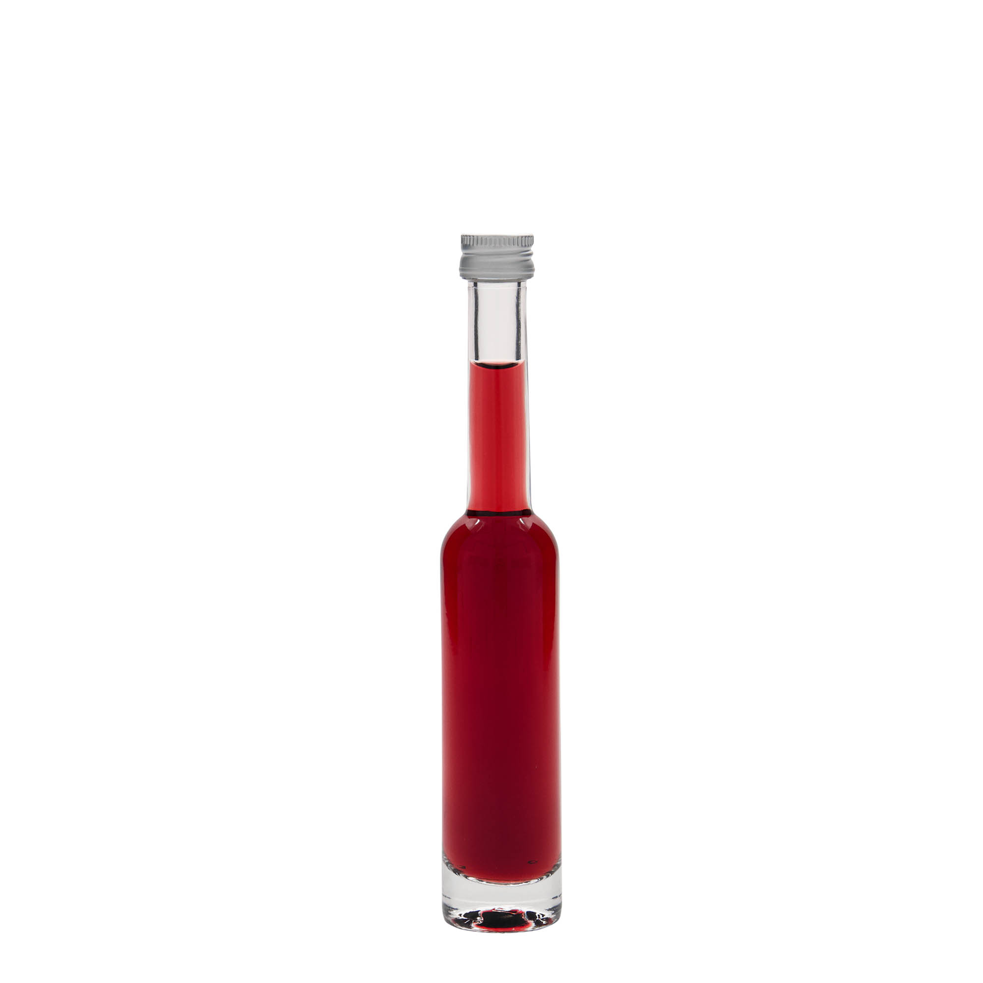 40 ml skleněná lahvička 'Platina', hrdlo: PP 18
