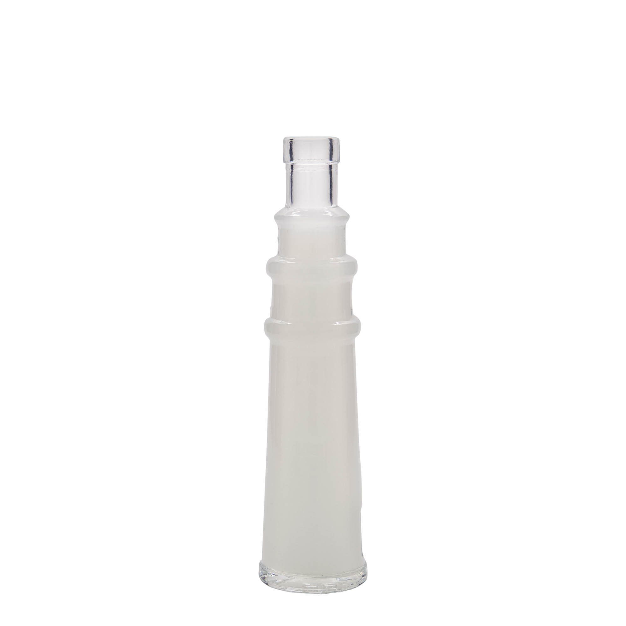 100 ml skleněná lahvička 'Maják', hrdlo: korek 100 ml skleněná lahvička 'Maják', hrdlo: korek