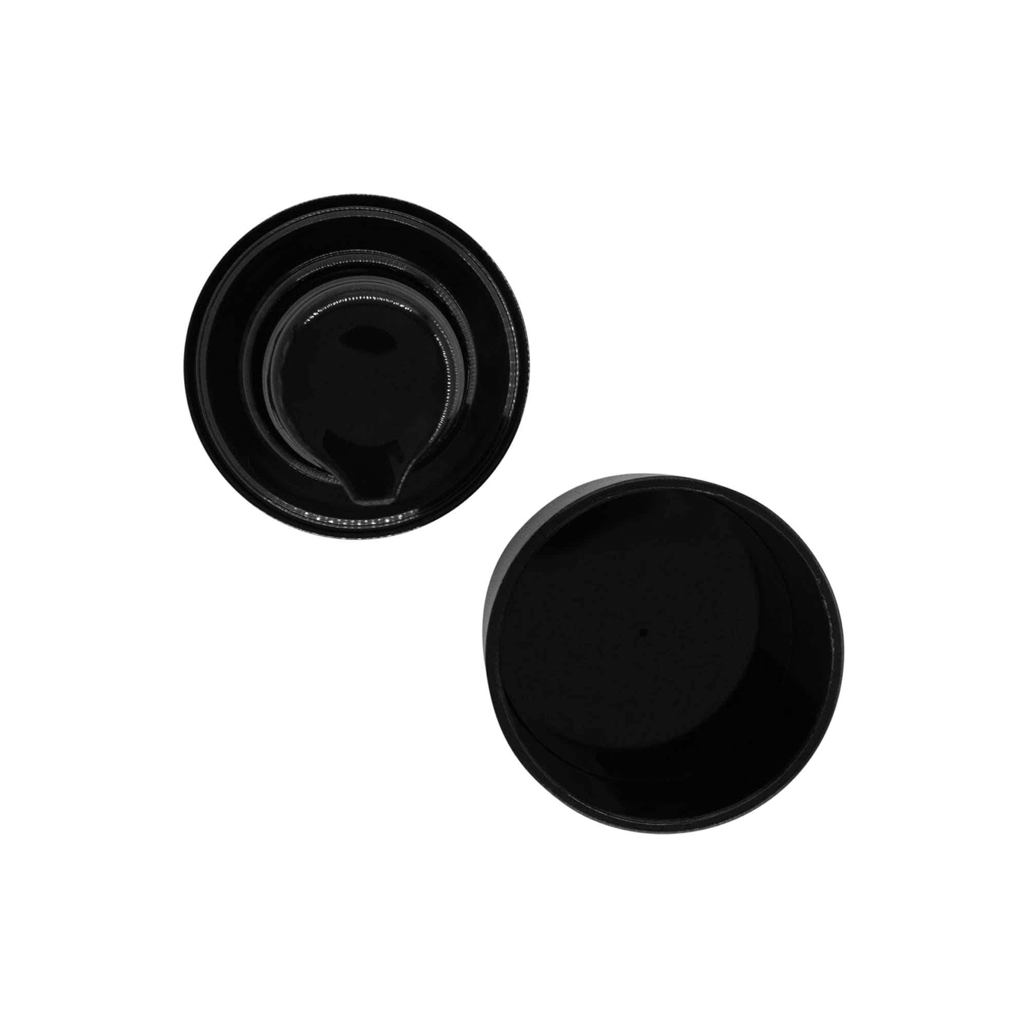 Airless dávkovací pumpa „Micro“, plast PP, černá