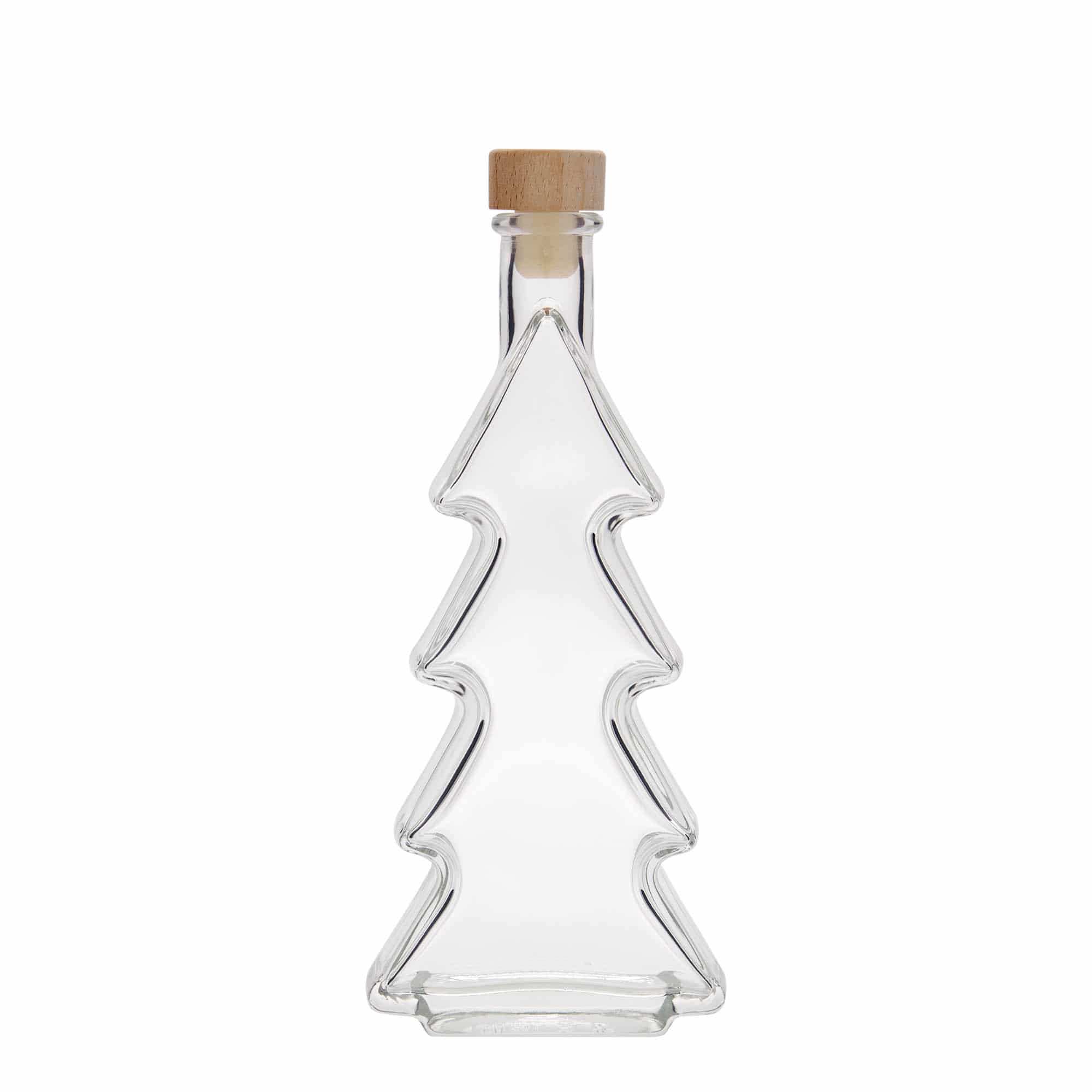 200 ml skleněná láhev „Tannenbaum“, hrdlo: korek