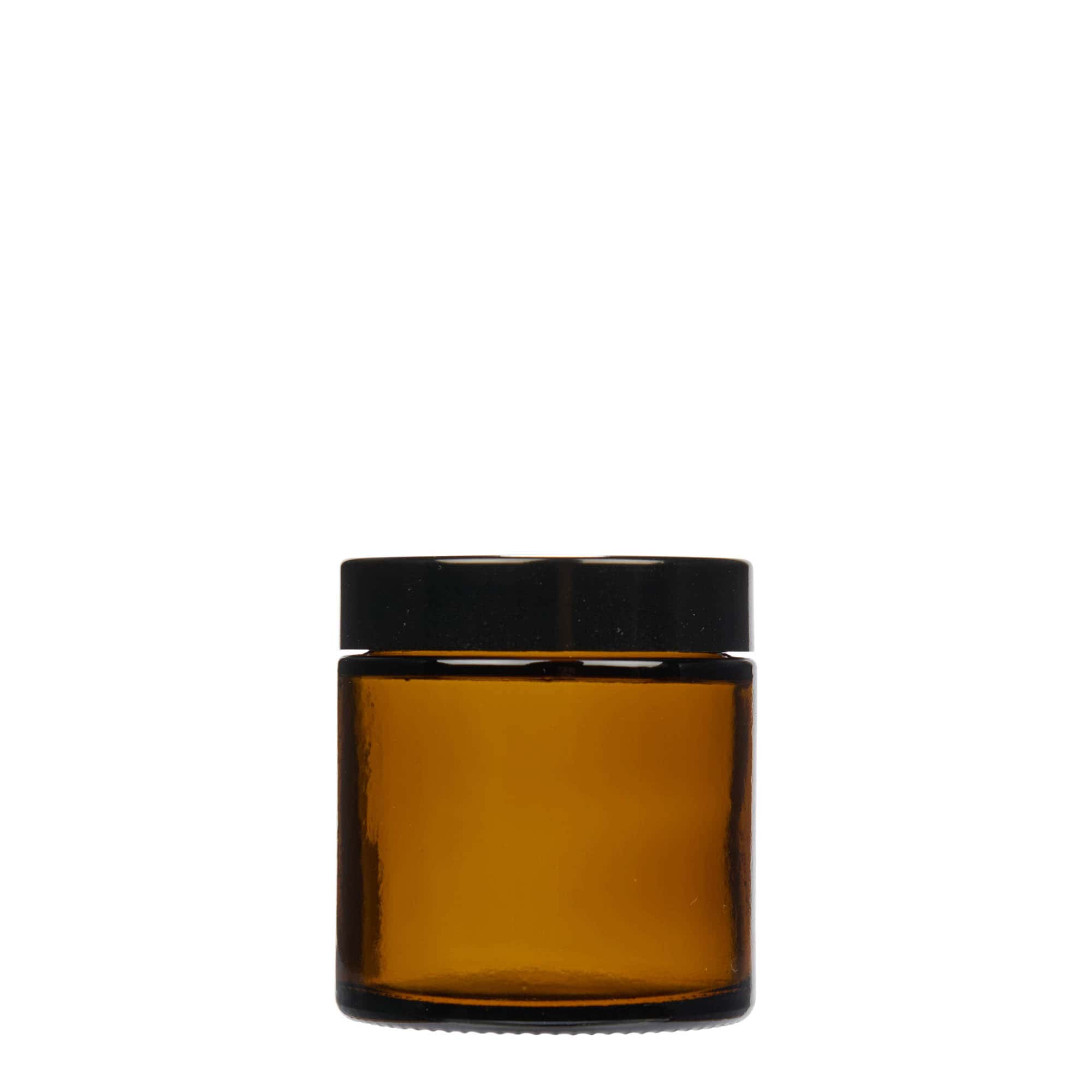 120 ml kelímek 'Brown Line', sklo, hnědý, hrdlo: závitové uzávěr