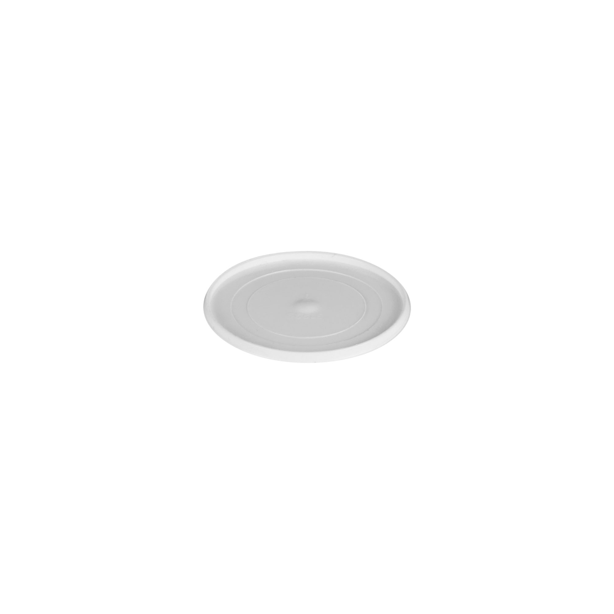 Krycí kotouč pro 5 ml 'Bianca', PP-plast, bílý Krycí kotouč pro 5 ml 'Bianca', PP-plast, bílý