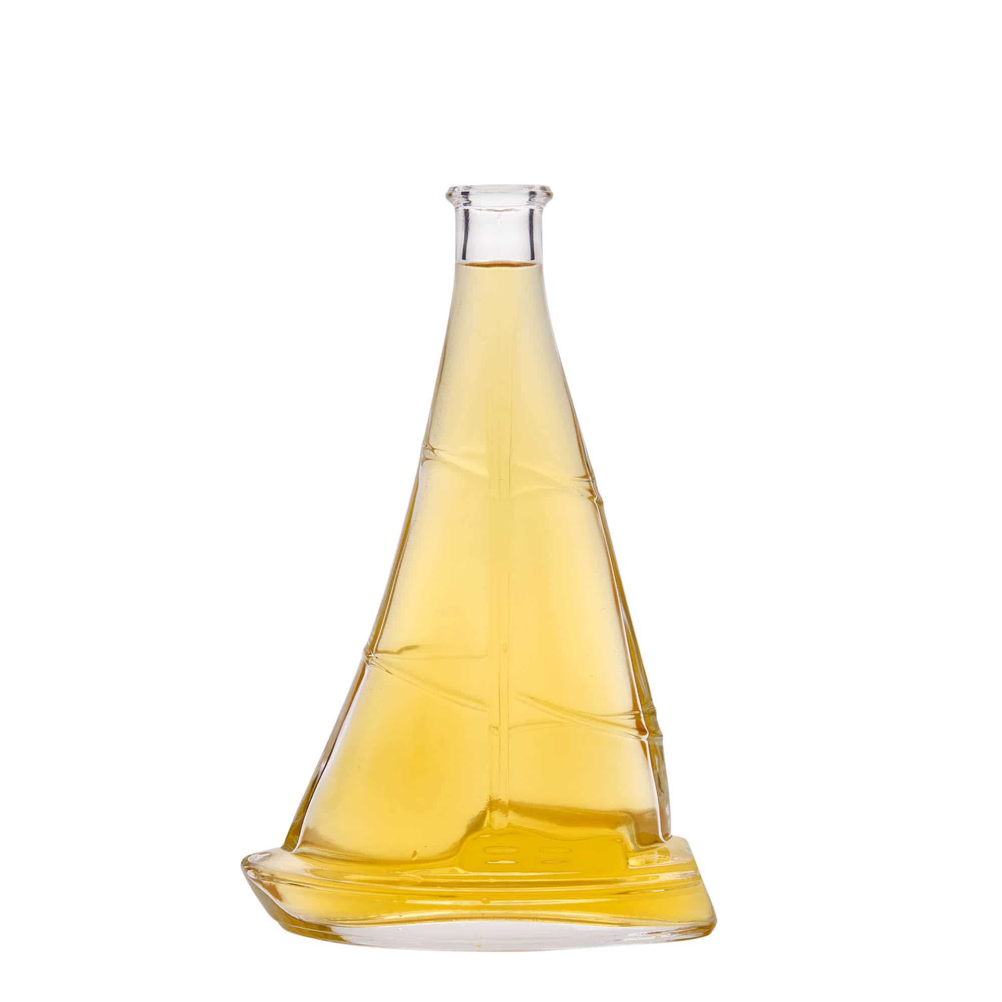 Skleněná lahev 350 ml 'Plachetnice', uzávěr: korek