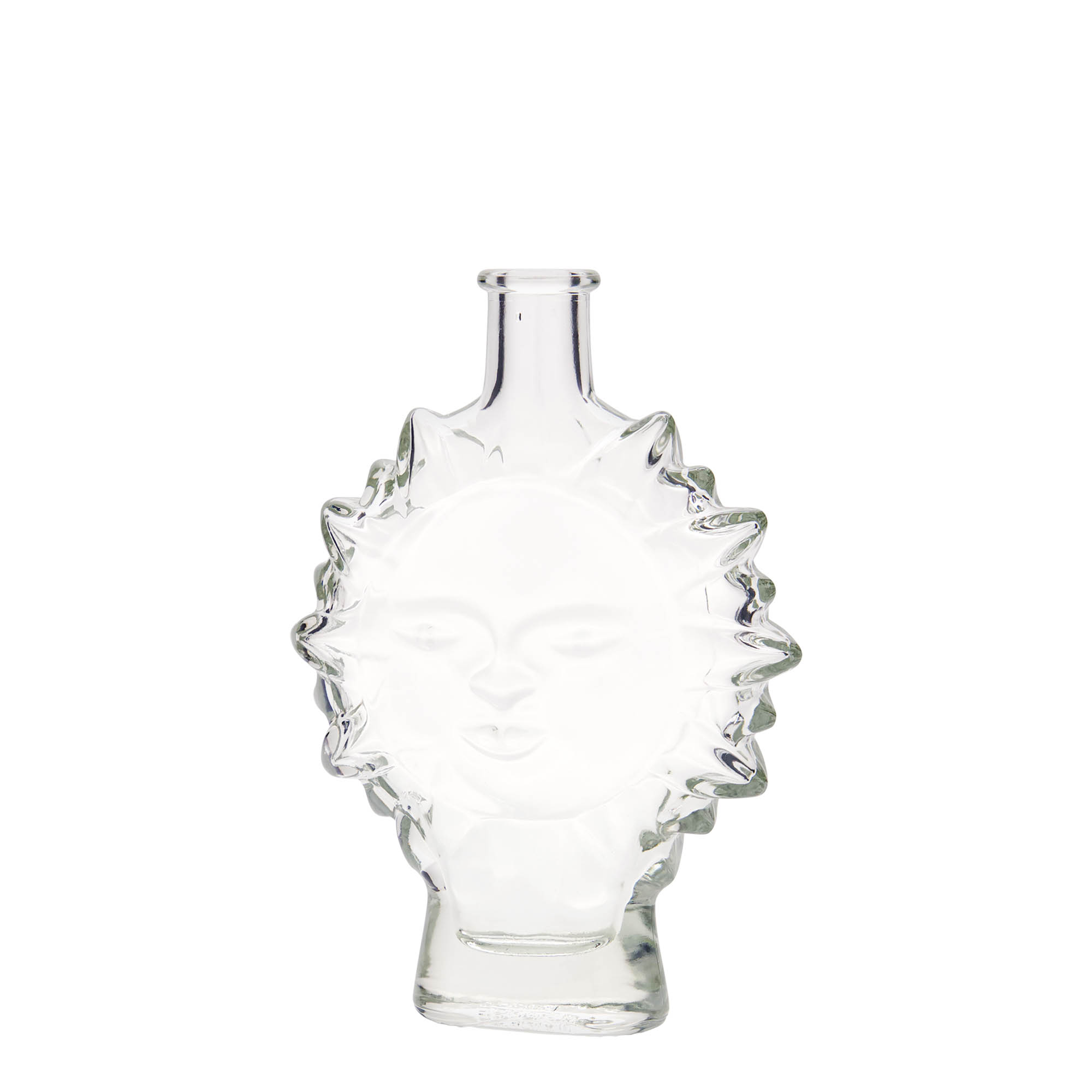 Skleněná lahev 200 ml 'Slunce', uzávěr: korek