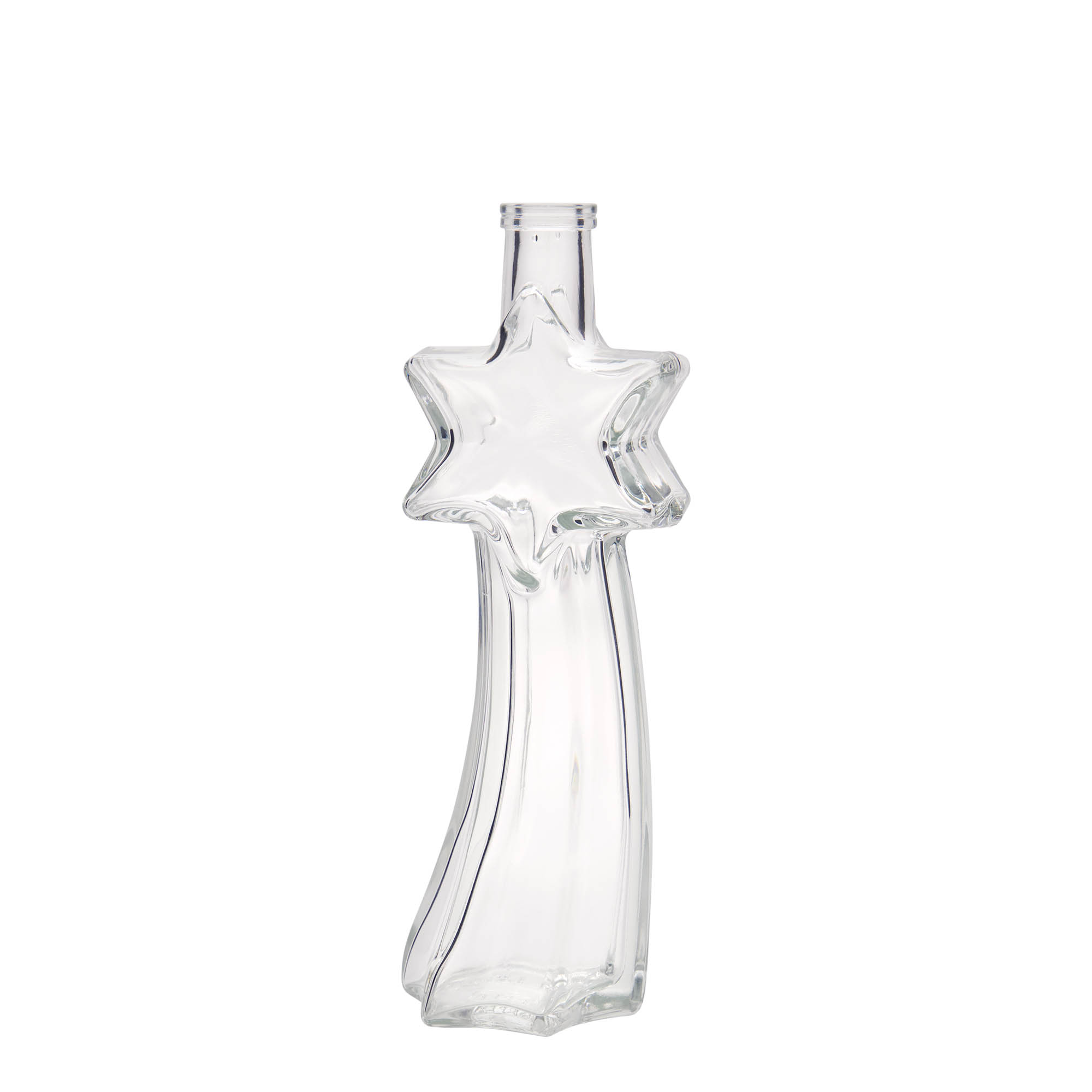 200 ml skleněná láhev 'Sternschnuppe', hrdlo: korek